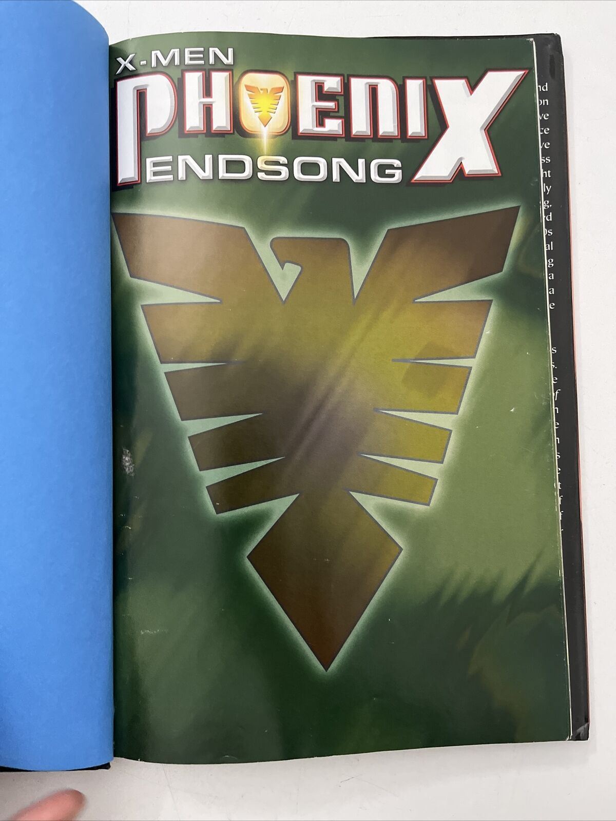 X-Men: Phoenix - Endsong (Hardback, Marvel Comics, Graphic Novel, 2005)