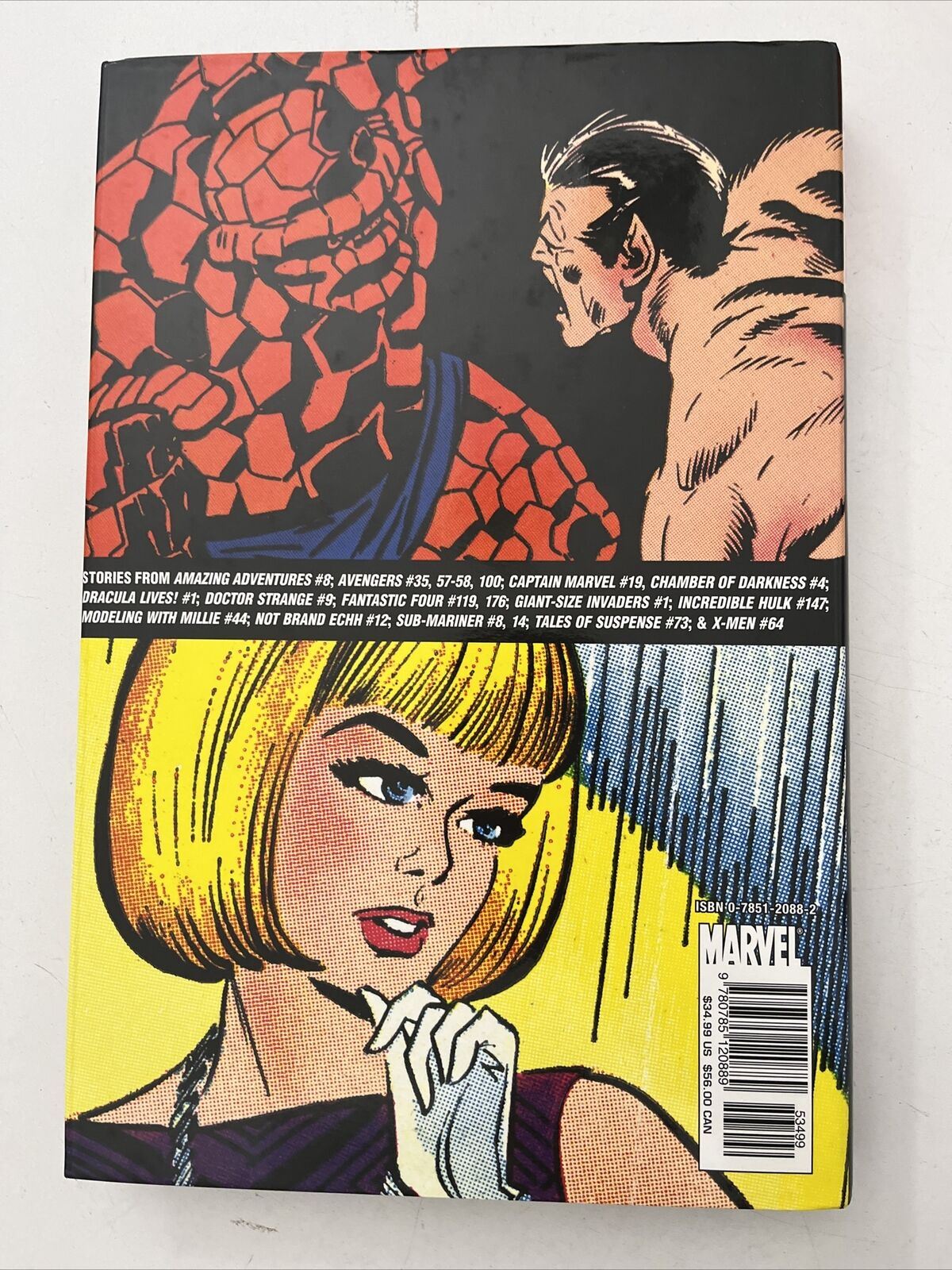 Marvel Visionaries - Roy Thomas Hardcover 1st Edition Marvel Comics