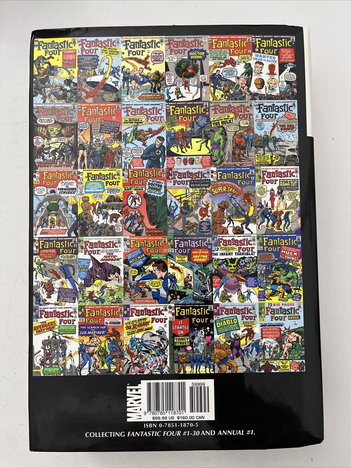 Fantastic Four Omnibus Volume 1 #1-30 Marvel Comics Hardcover