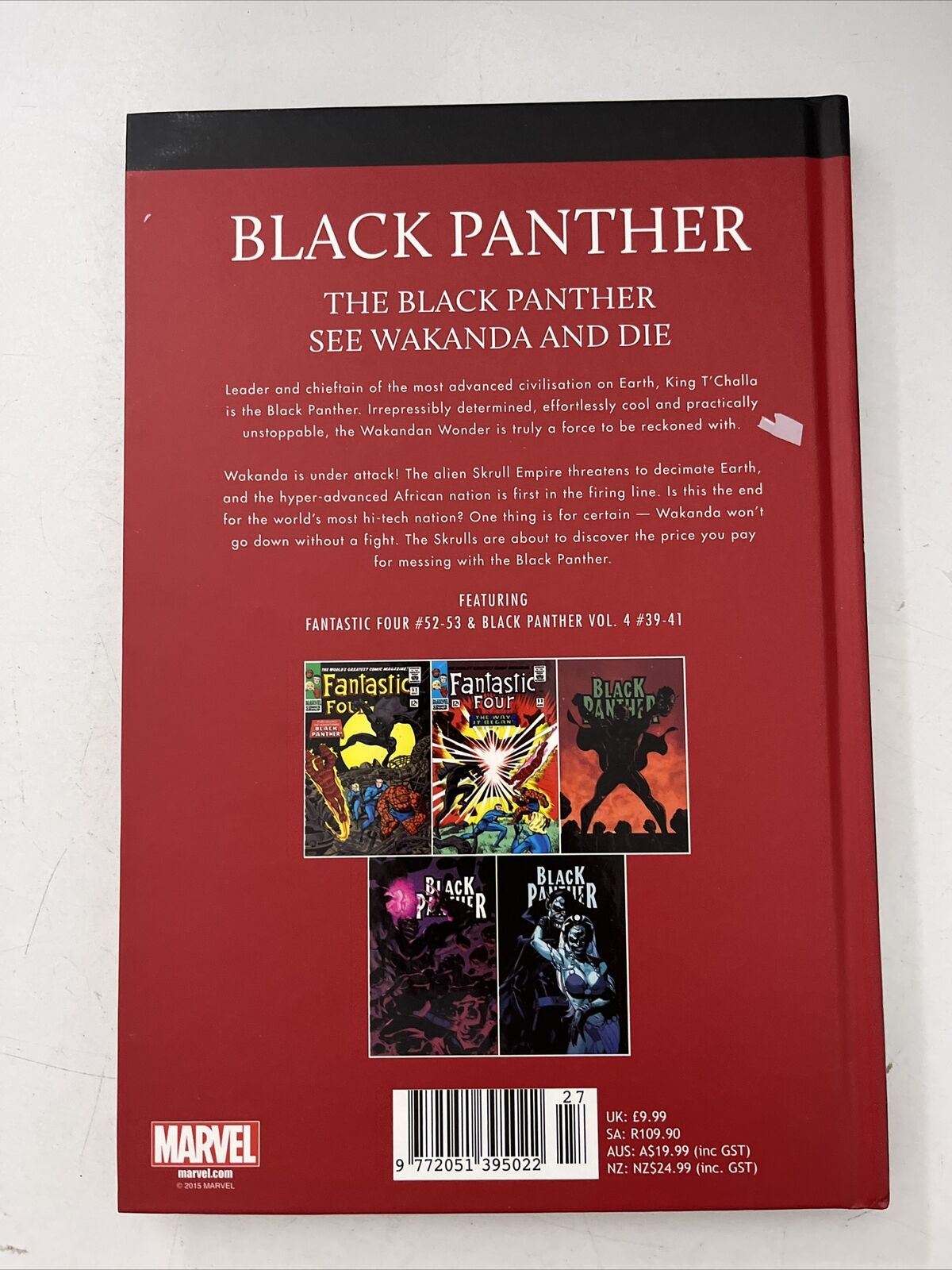 Marvel's Mightiest Heroes #35 Black Panther Hardcover