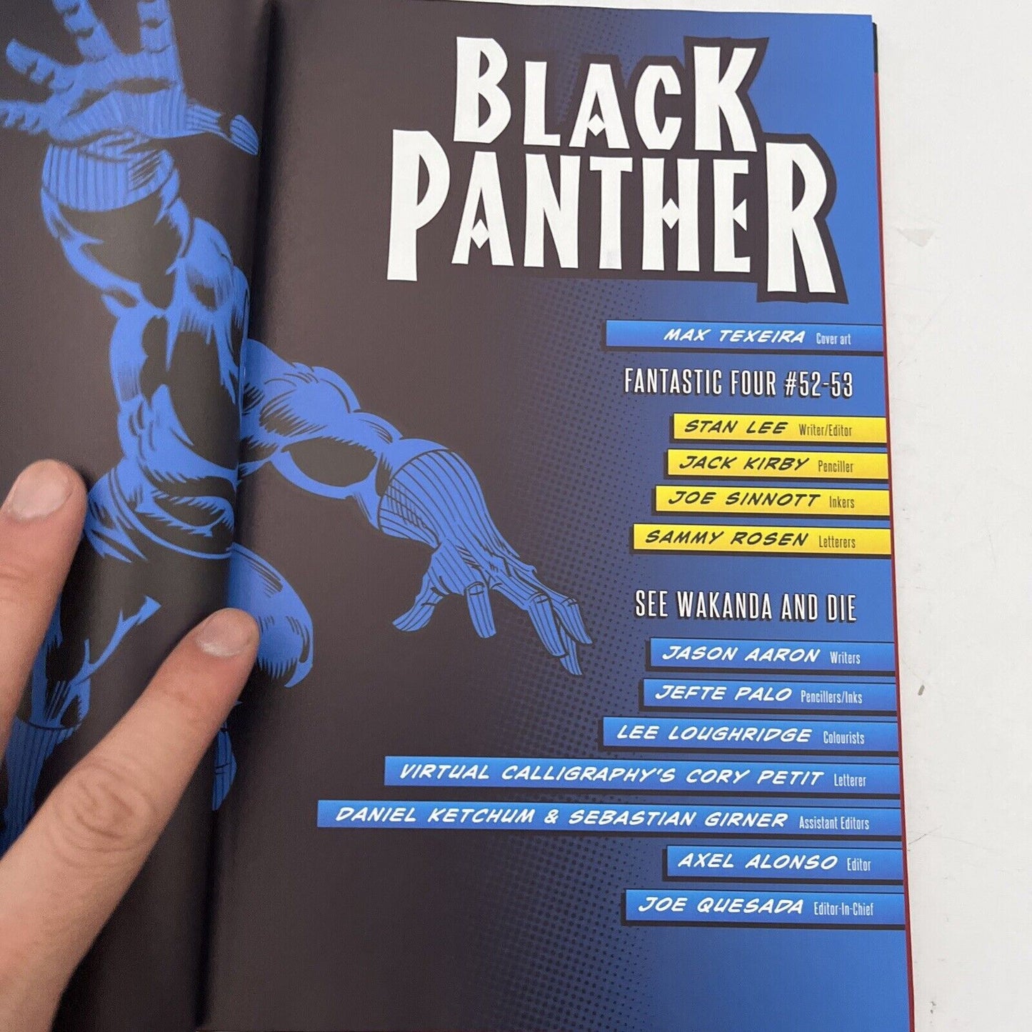 Marvel's Mightiest Heroes #35 Black Panther Hardcover