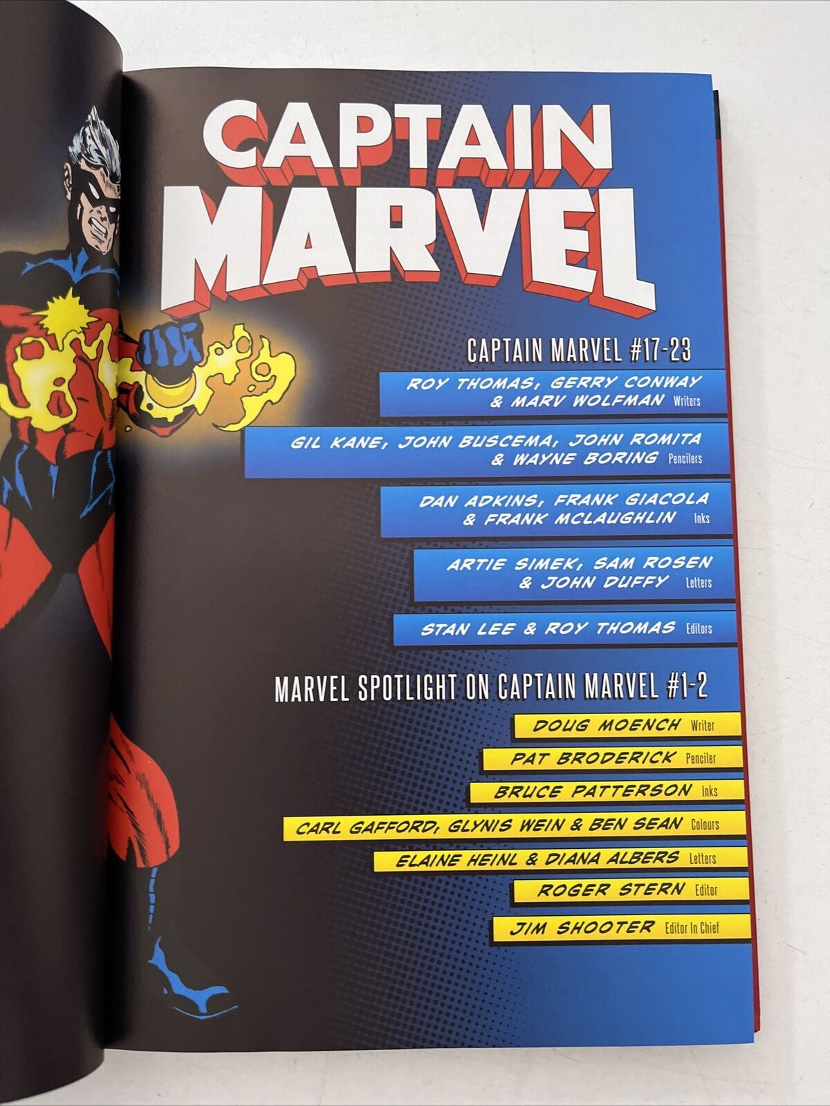 Marvel’s Mightiest Heroes - Captain Marvel 38 Book Hardcover