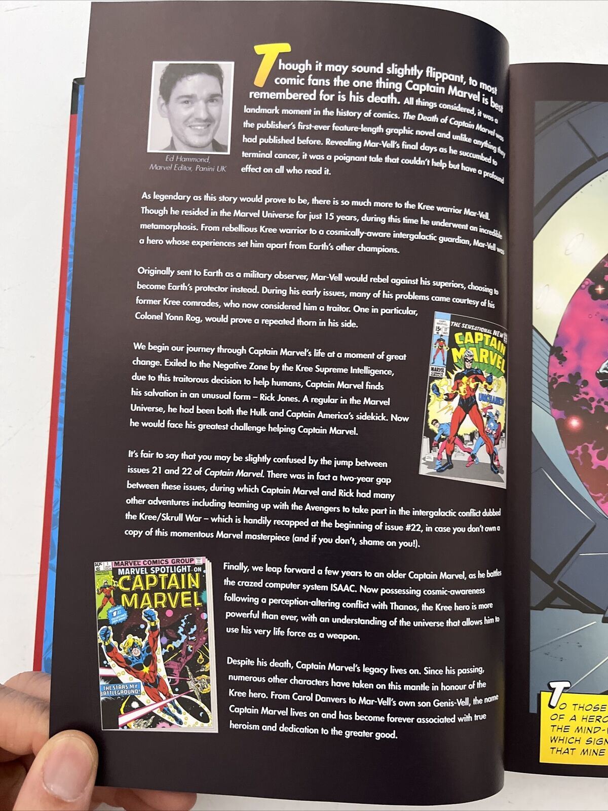 Marvel’s Mightiest Heroes - Captain Marvel 38 Book Hardcover