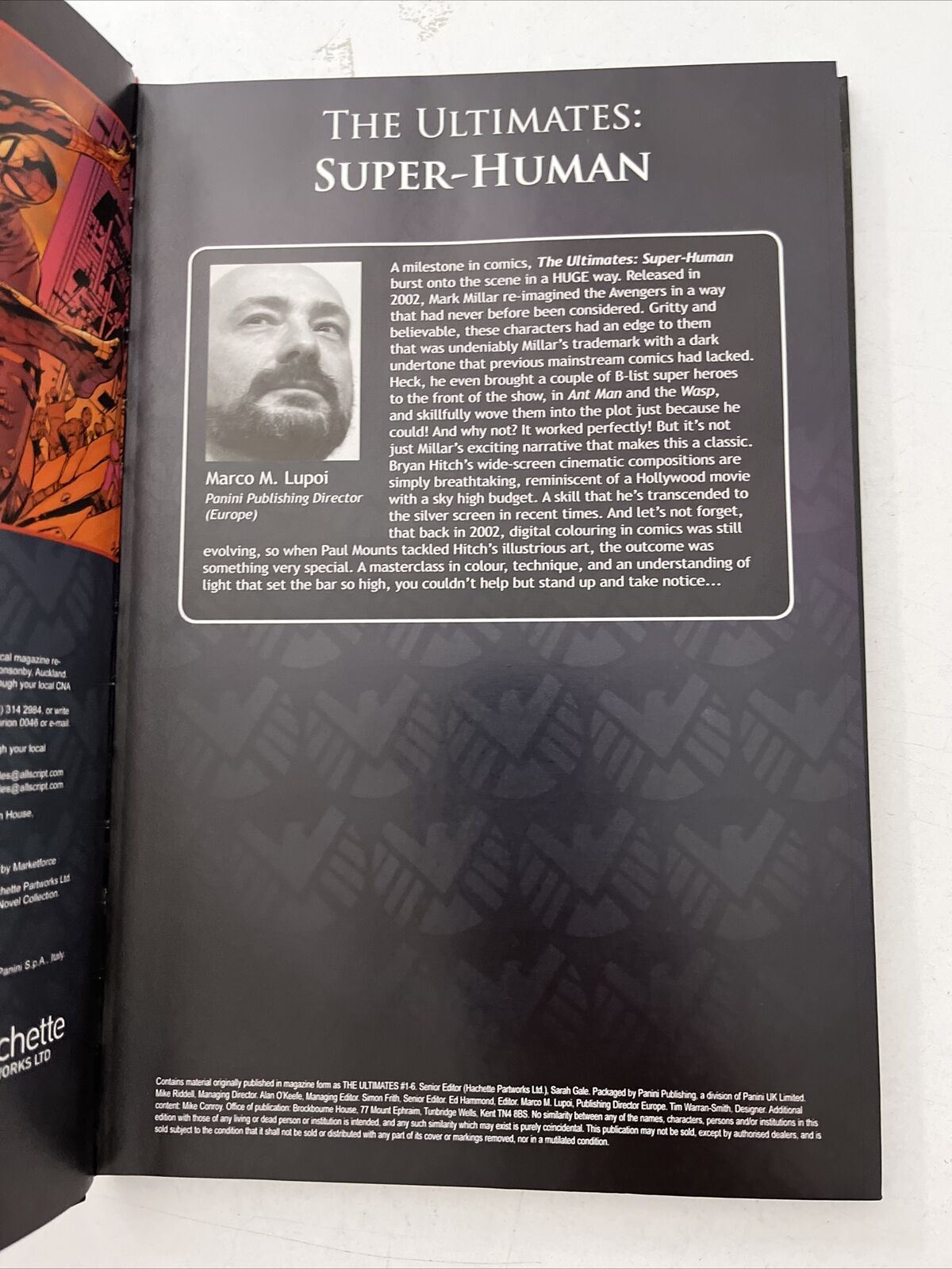 The Ultimates Super-Human - Marvel Ultimate Graphic Novel Hardcover #28