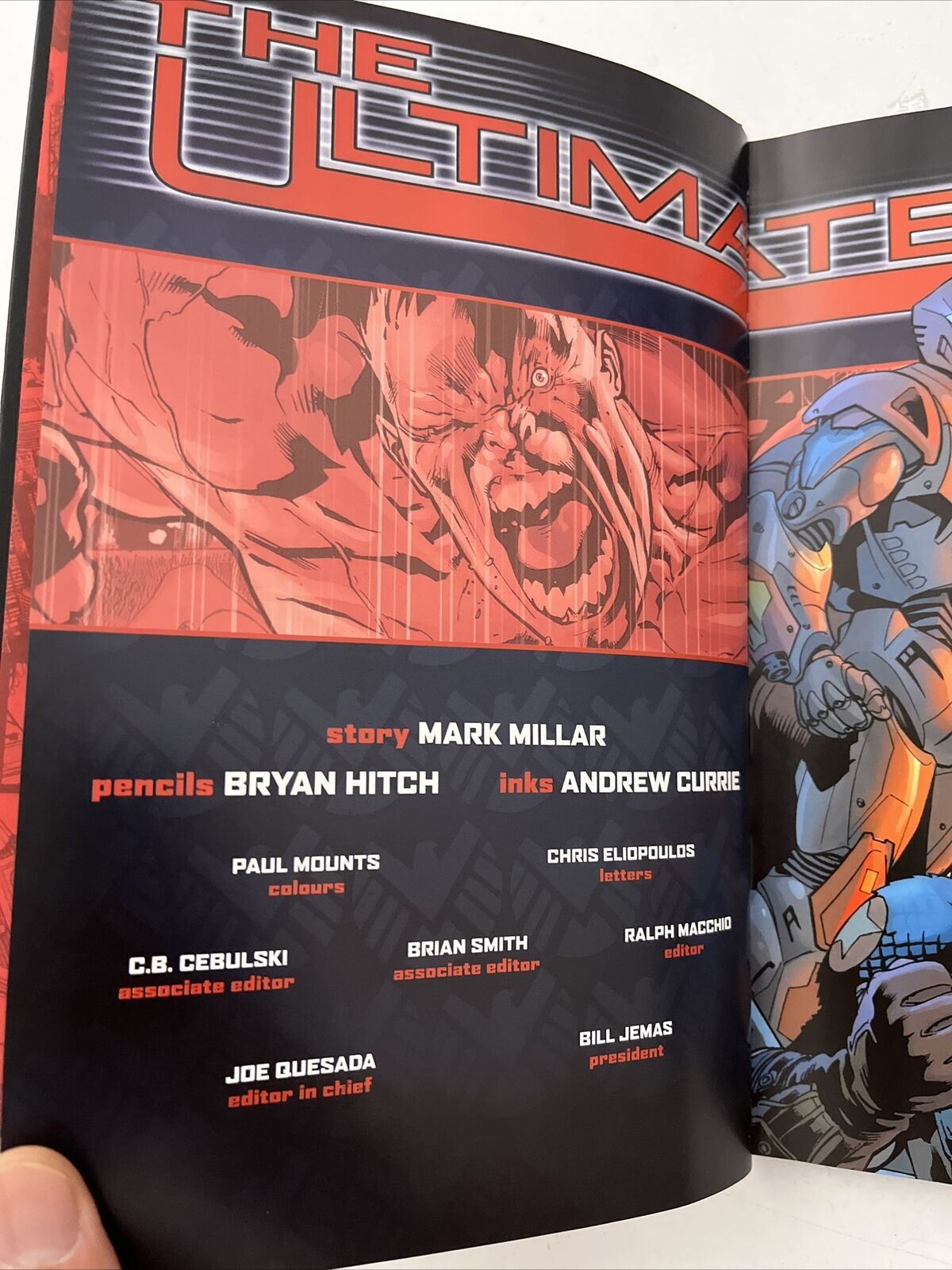 The Ultimates Super-Human - Marvel Ultimate Graphic Novel Hardcover #28