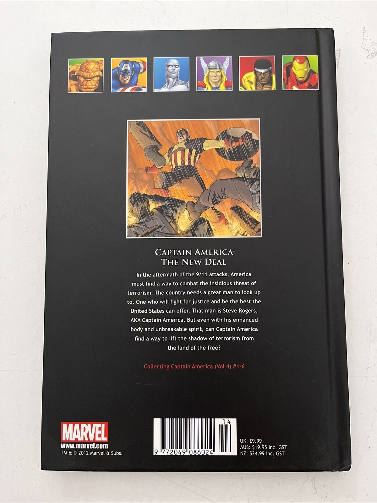 Captain America - The New Deal Marvel Ultimate Graphic Novel Hardcover No 27