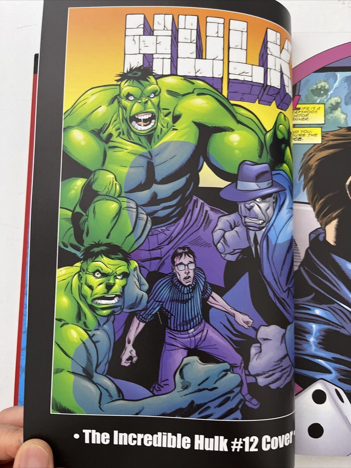 Marvel's Mightiest Heroes: The Hulk Comic Hardcover Book No 10.