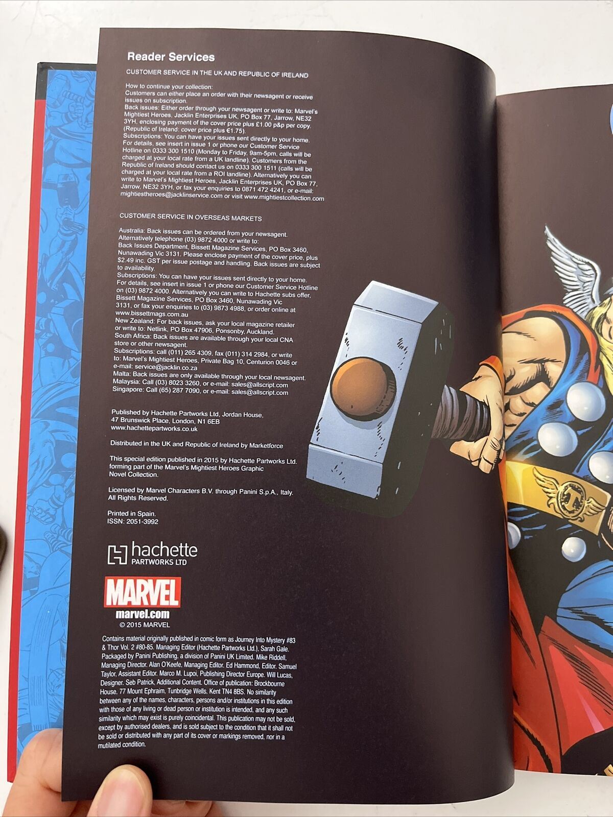 Marvel Mightiest Heroes: Thor Graphic Novel Hardcover No. 11