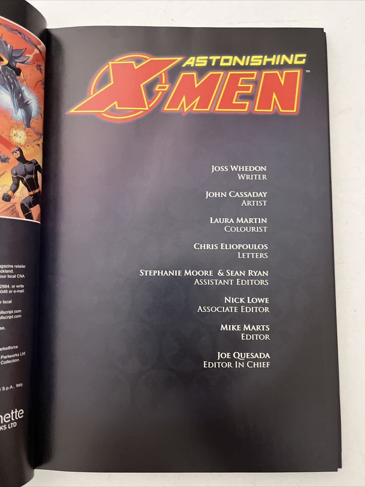 Astonishing X-Men Dangerous Marvel Ultimate Graphic Hardcover