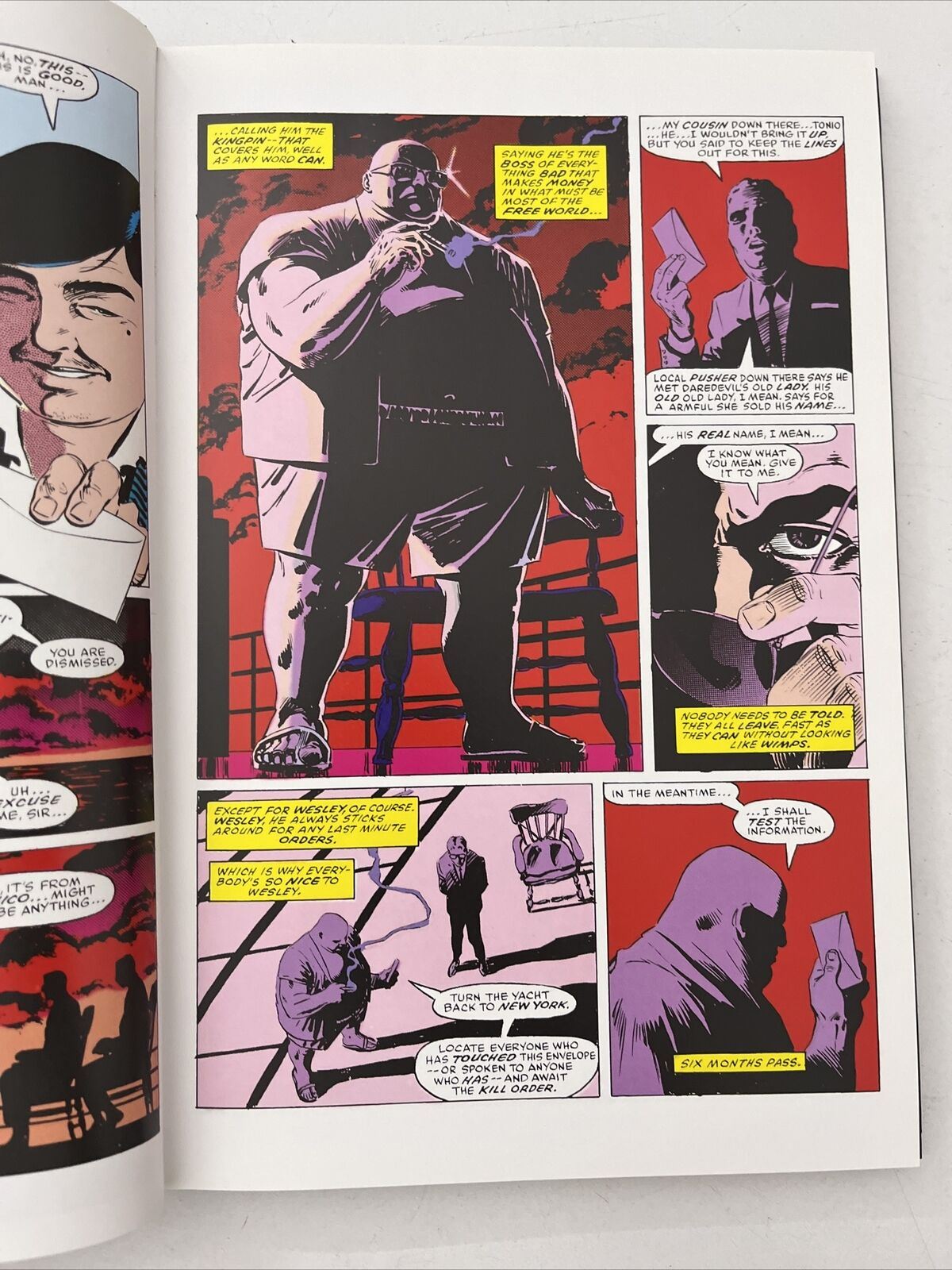 Daredevil Born Again Marvel Ultimate Graphic Novels Hardcover No. 8