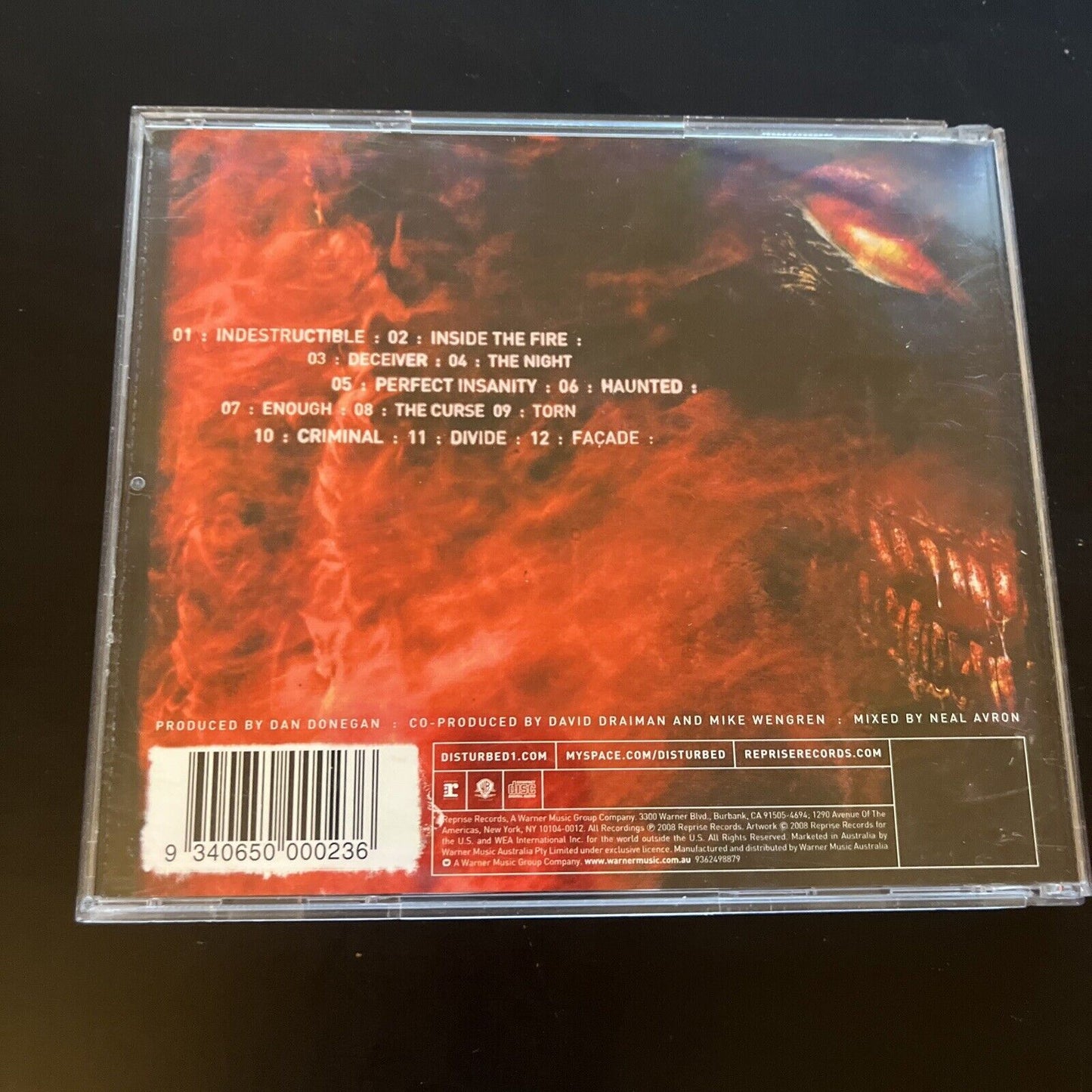 Disturbed - Indestructible (CD, 2008)