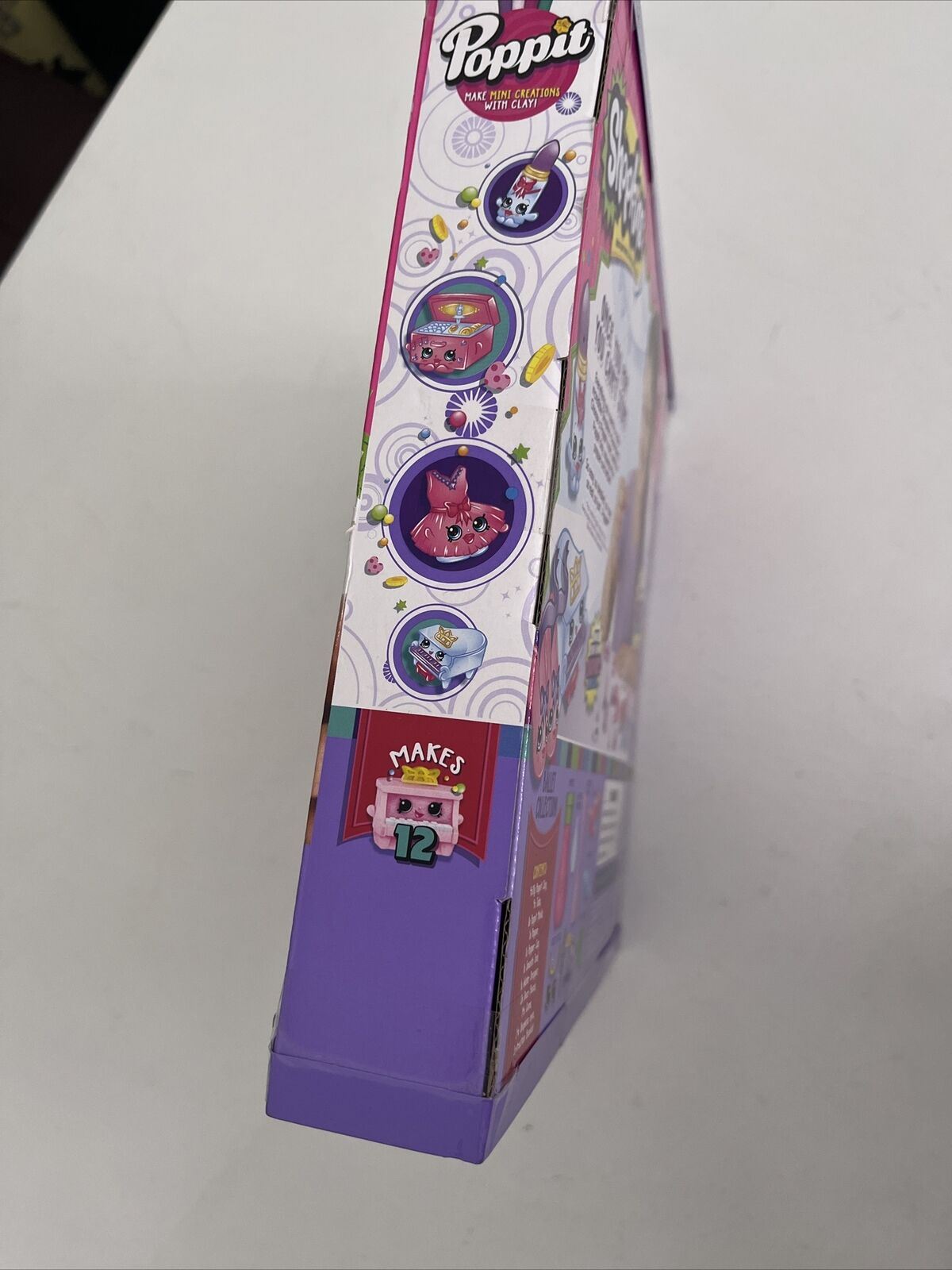 2x NEW Poppit S1 Shopkins Ballet Collection by Poppit Soft N Lite Air- Dry Clay