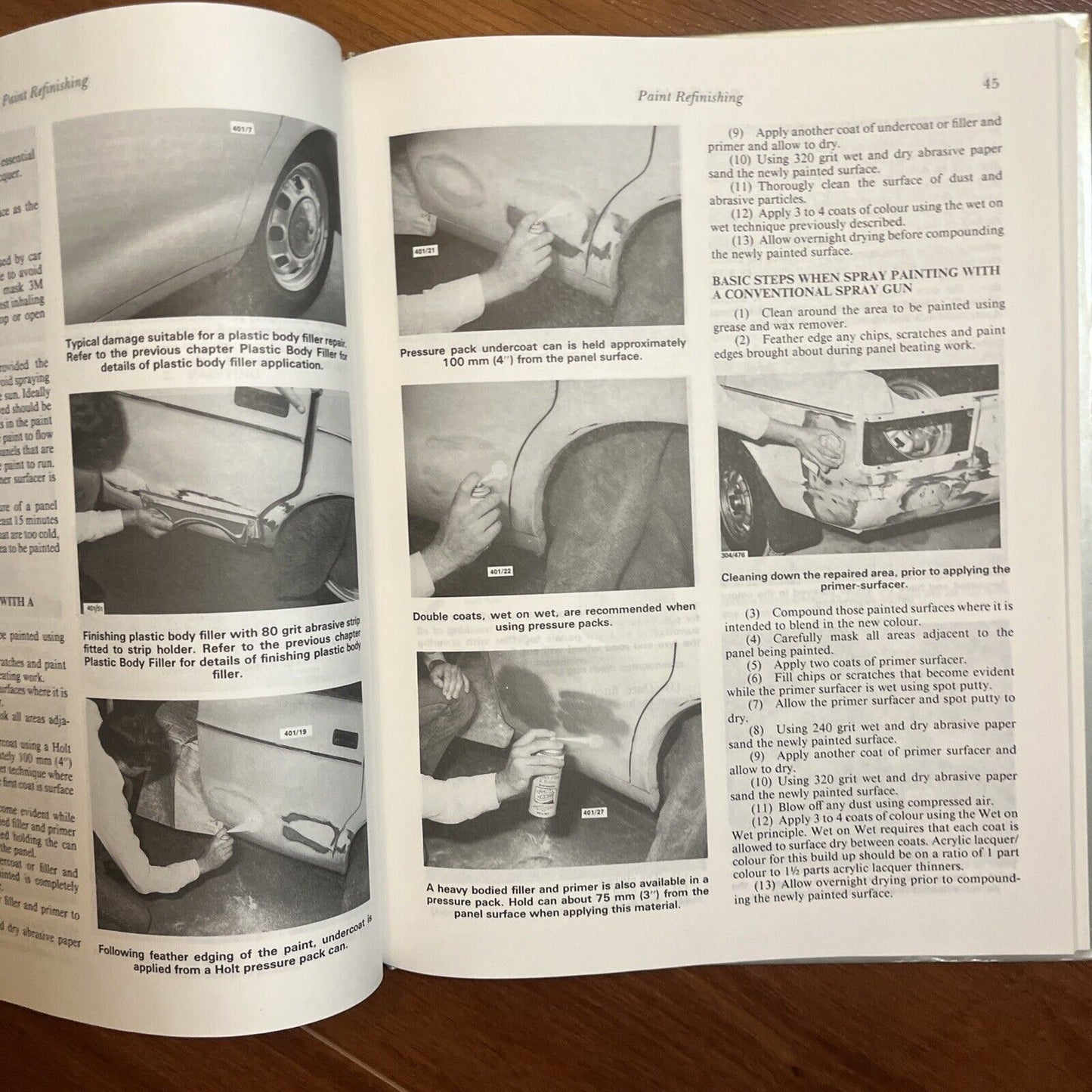 Gregory's Car Body Repair Manual No 401 by Donald Wait