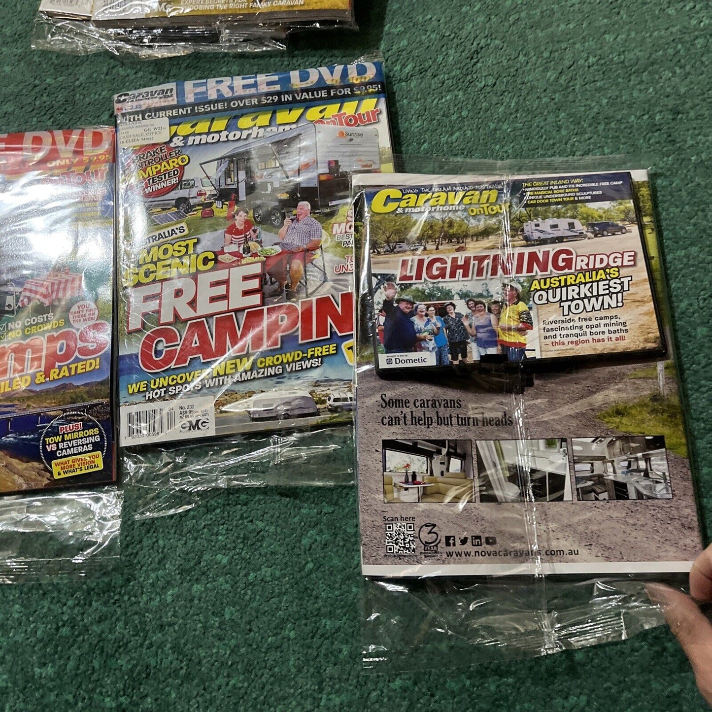 *New Sealed* 13x Caravan & Motorhome RV Magazines & DVDs