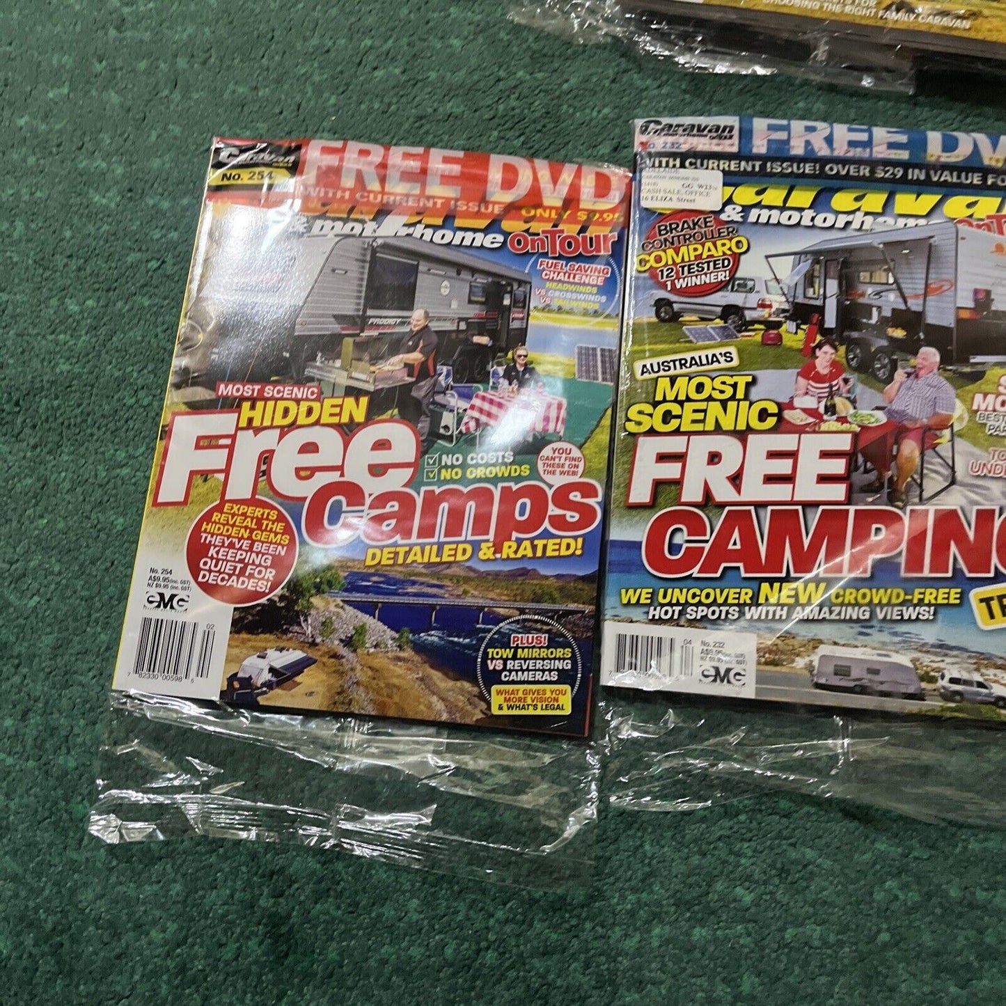 *New Sealed* 13x Caravan & Motorhome RV Magazines & DVDs