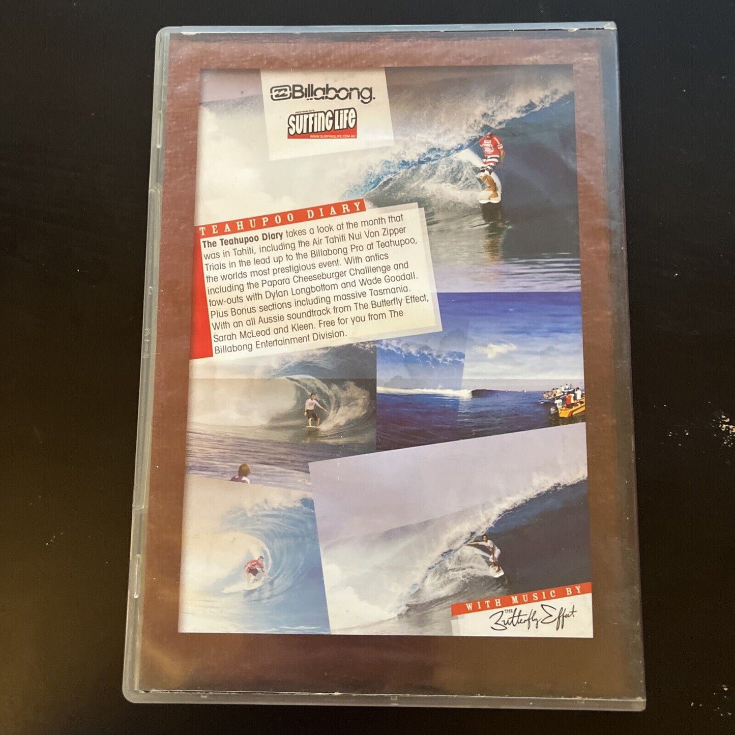 Teahupoo Diary Billabong 06 (DVD, 2006) The Butterfly Effect All Regions