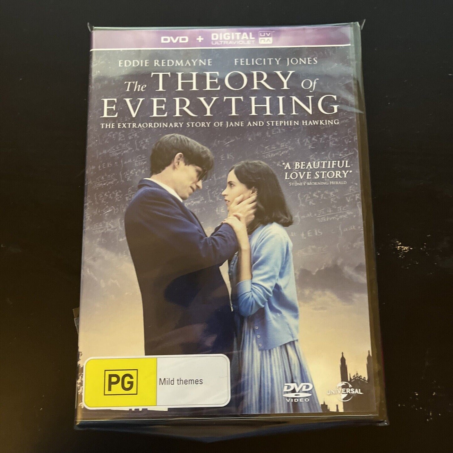 The Theory Of Everything (DVD, 2014) Eddie Redmayne, Felicity Jones Region 4 &2