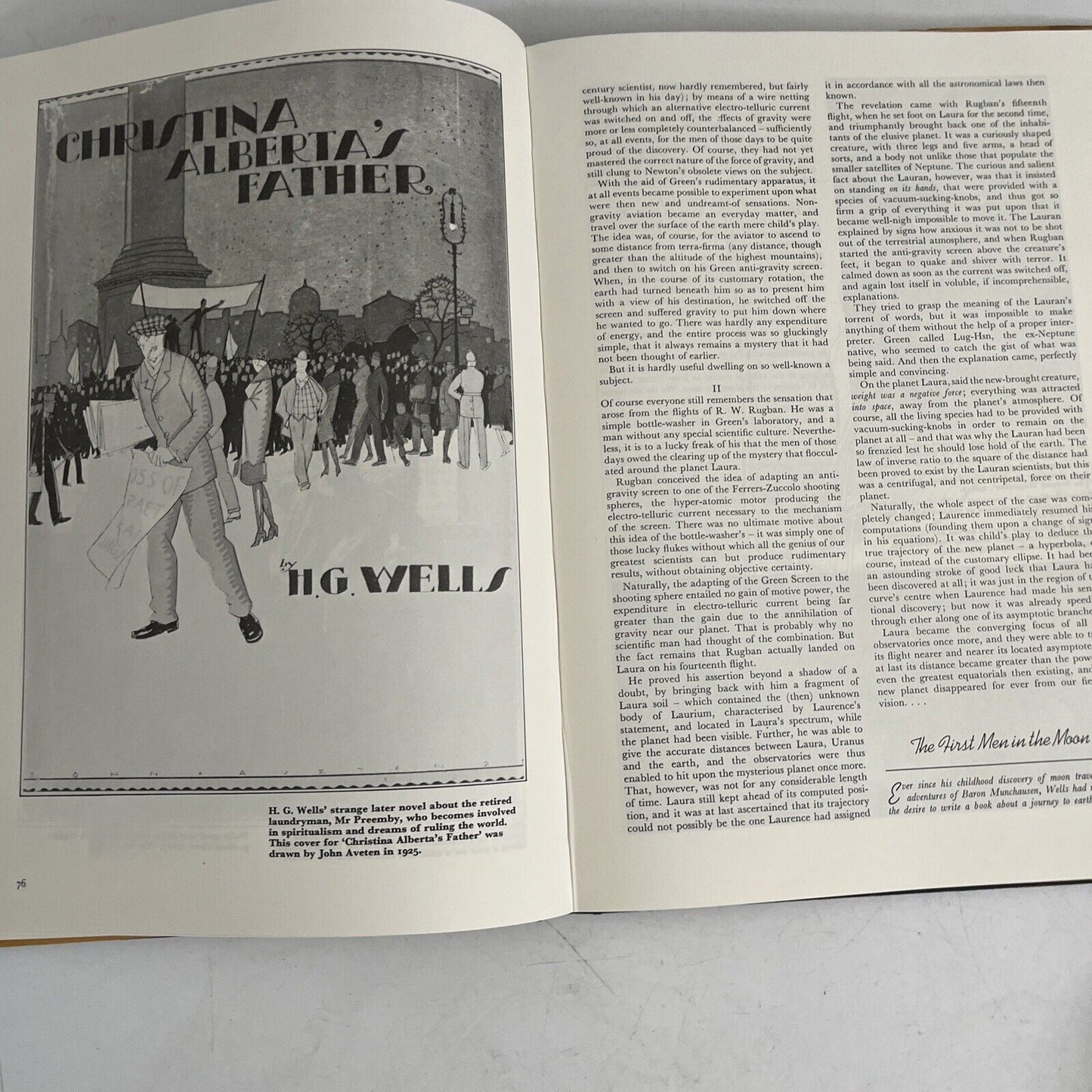 The H.G Wells Scrapbook by Peter Haining 1978