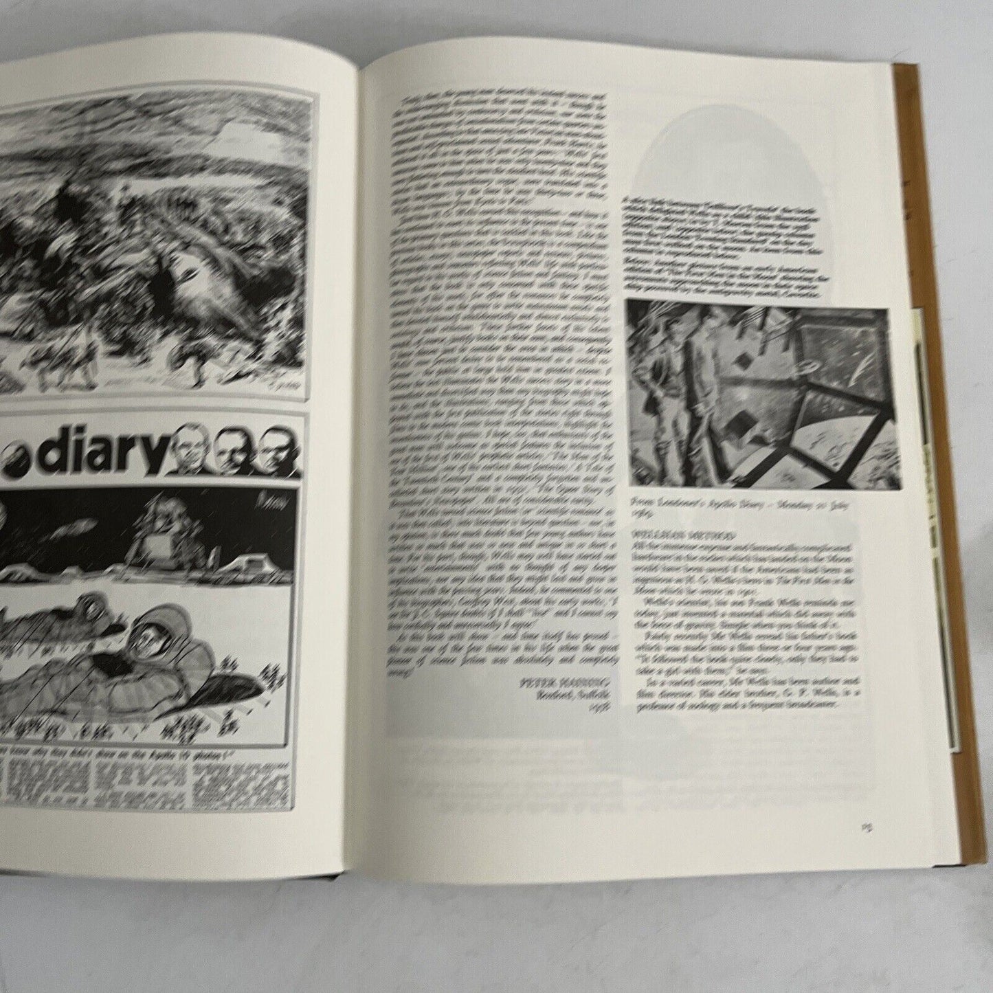 The H.G Wells Scrapbook by Peter Haining 1978