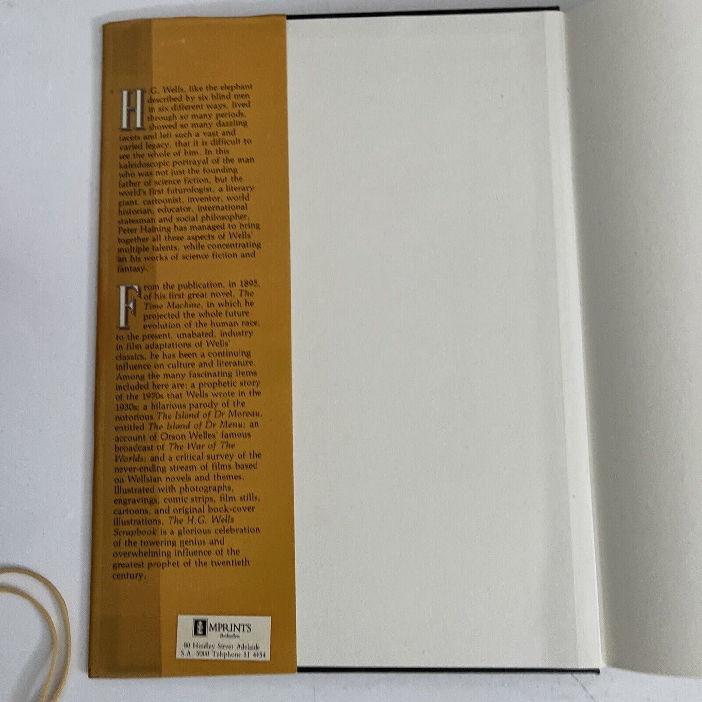 The H.G Wells Scrapbook by Peter Haining 1978