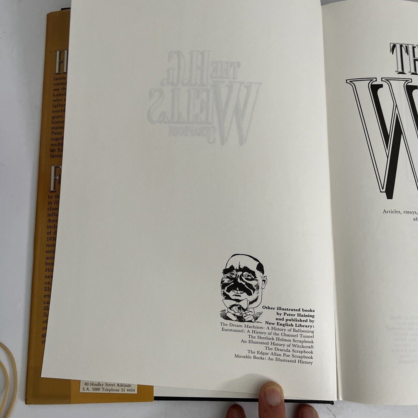 The H.G Wells Scrapbook by Peter Haining 1978