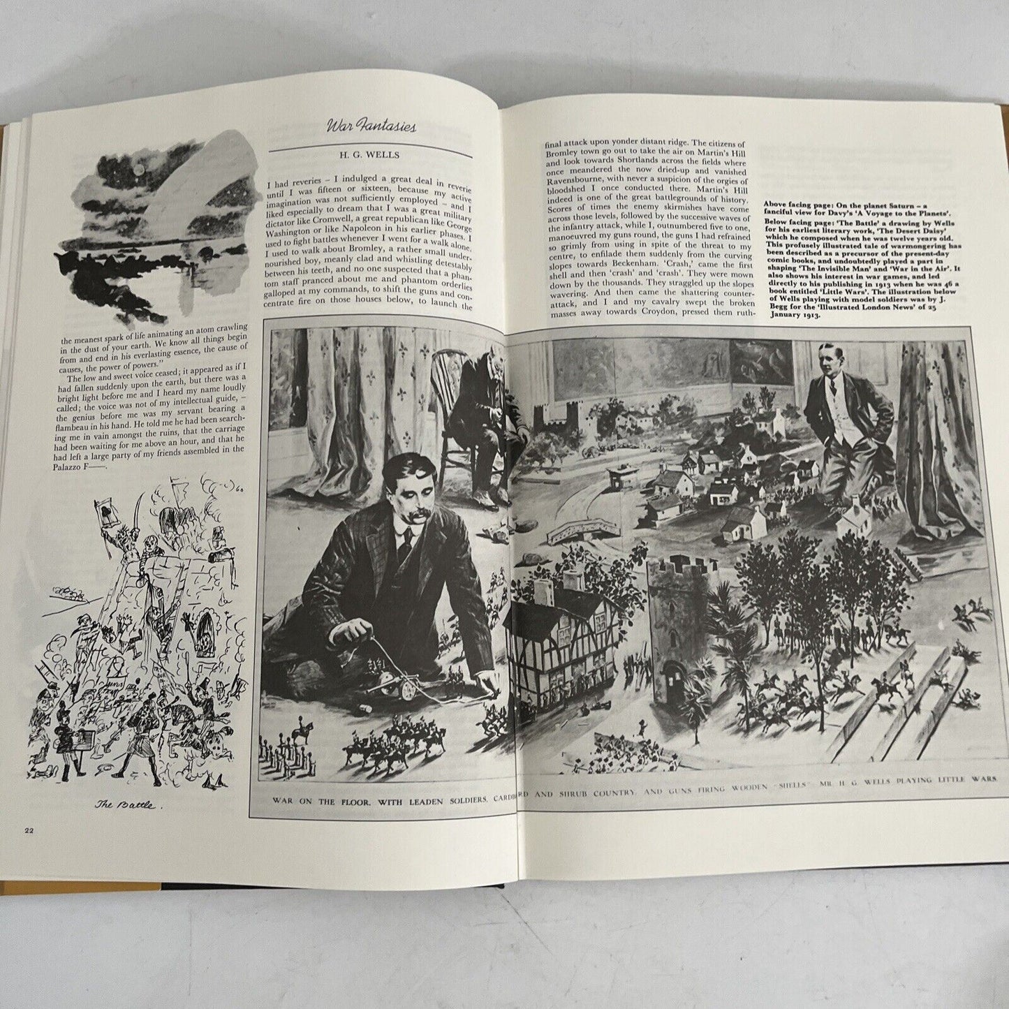 The H.G Wells Scrapbook by Peter Haining 1978
