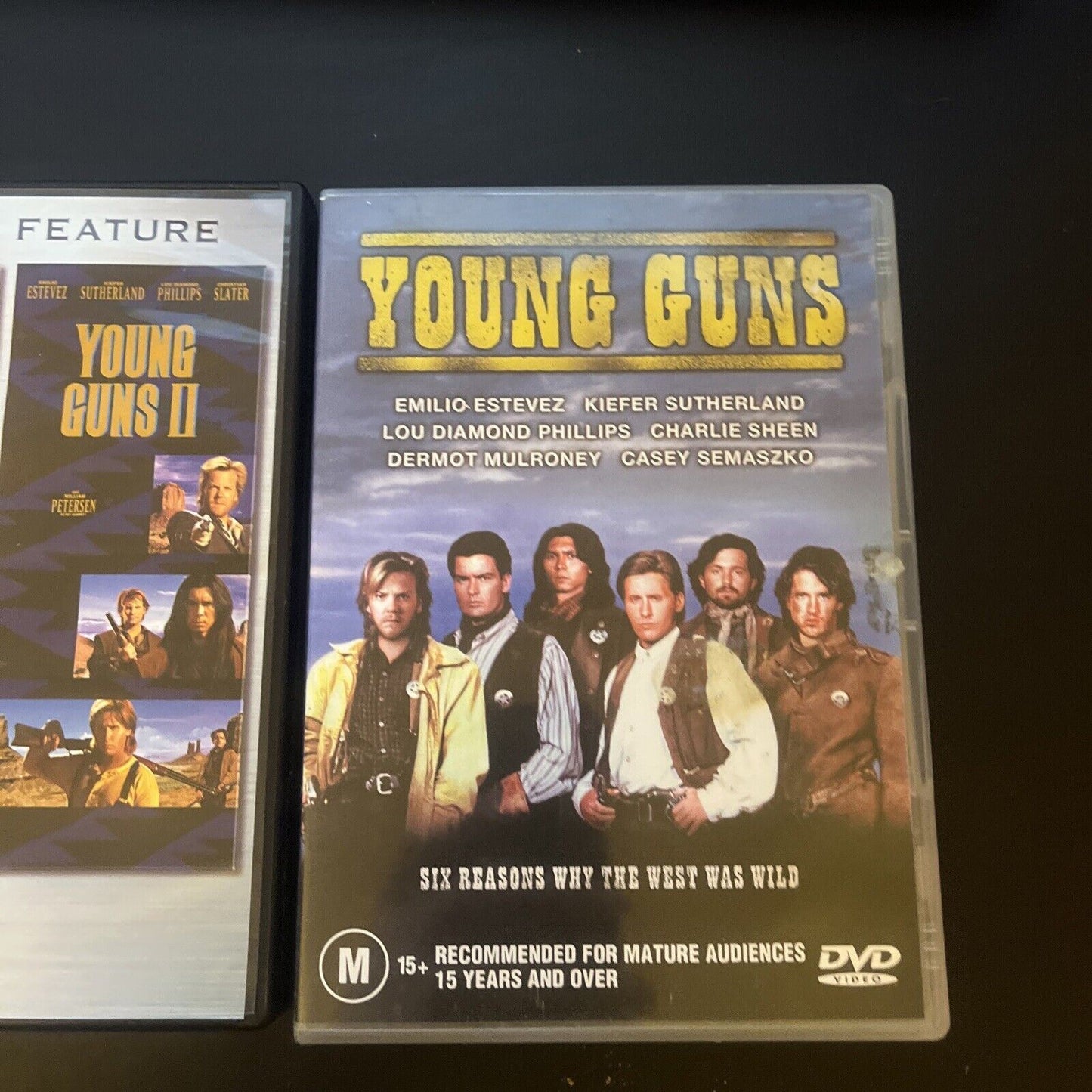 Young Guns 1 & 2 / Wild Wild West (DVD) Will Smith, Kevin Kline, NEW Region 4
