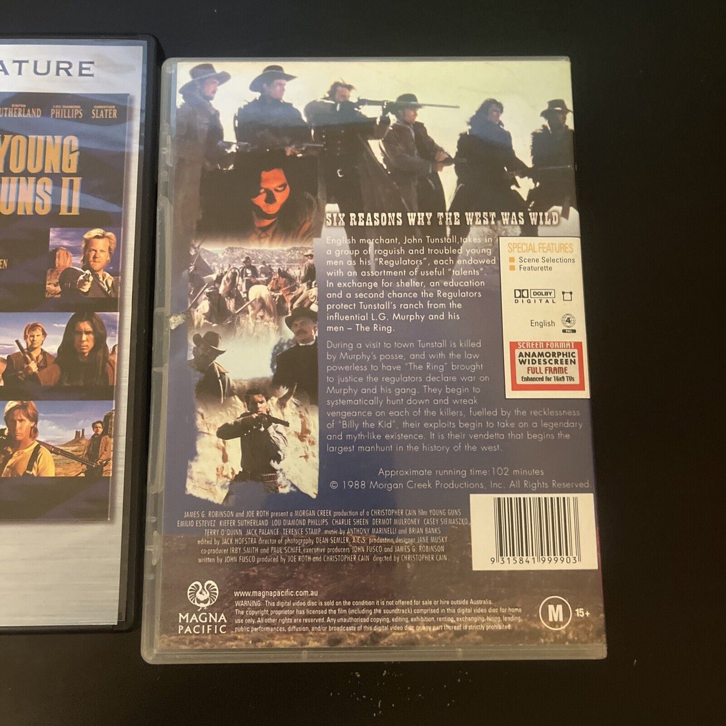 Young Guns 1 & 2 / Wild Wild West (DVD) Will Smith, Kevin Kline, NEW Region 4