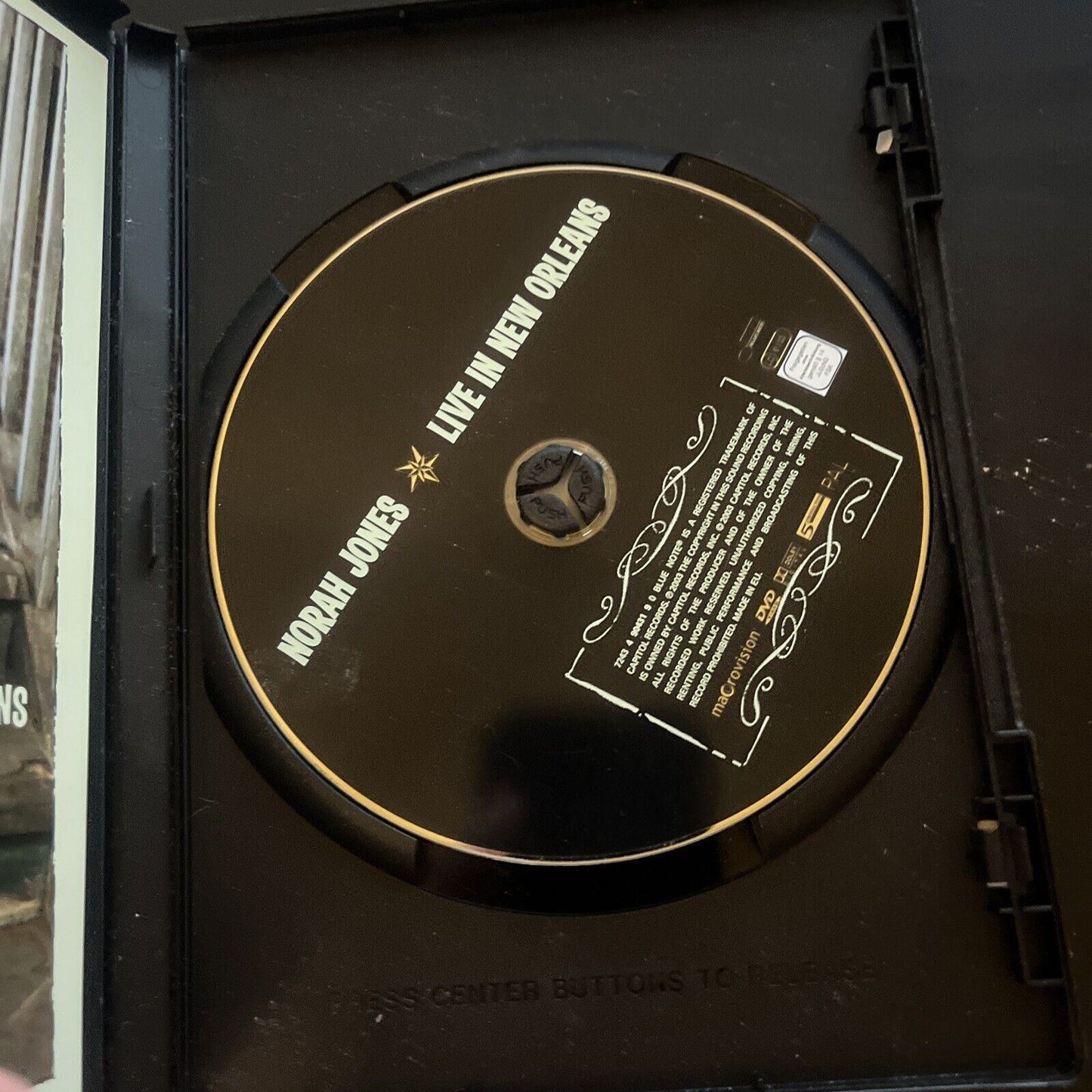 Norah Jones - Live in New Orleans (DVD, 2003) All Regions