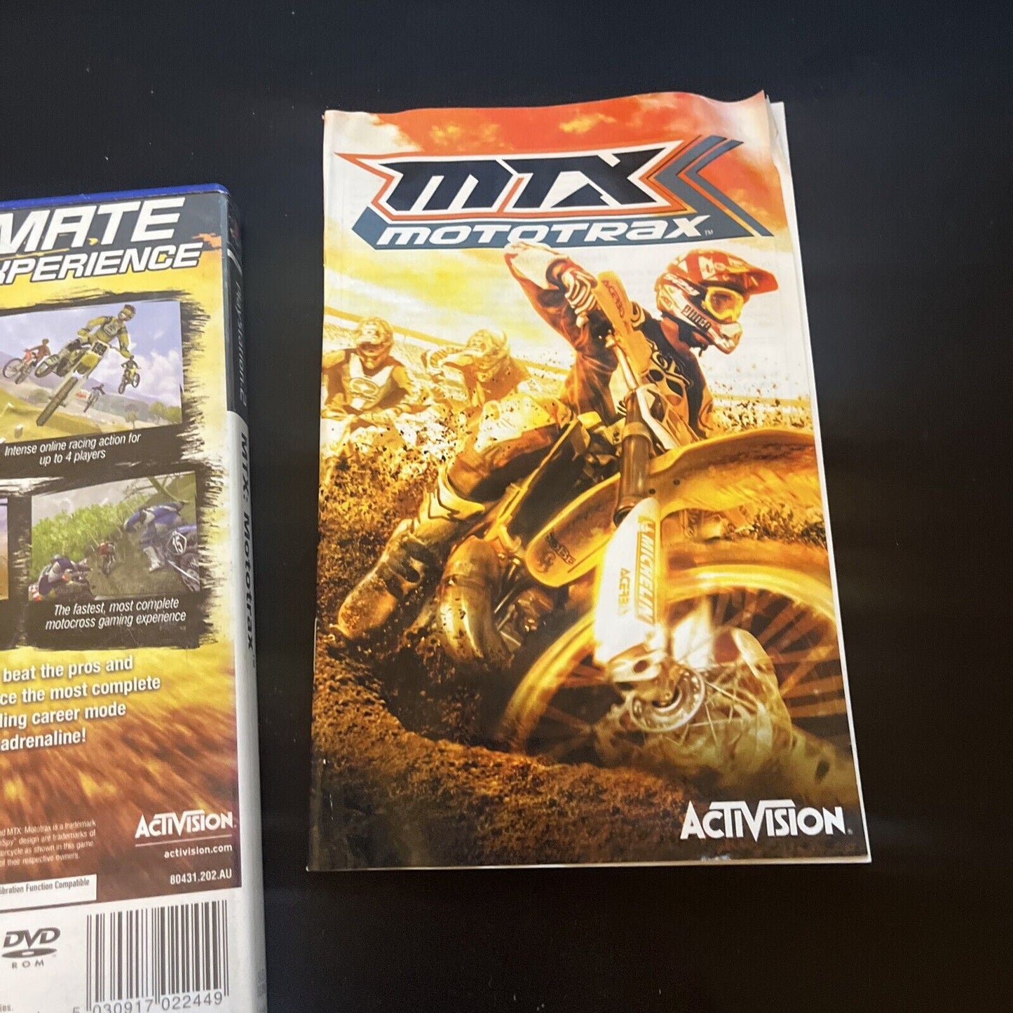 MTX Mototrax - Sony PlayStation 2 PS2 PAL Game with Manual
