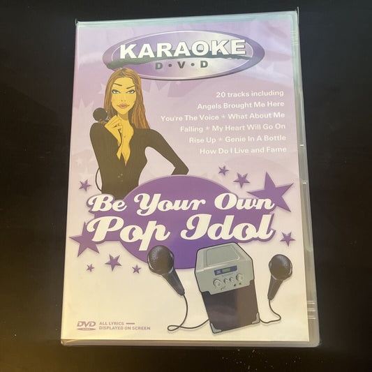 Karaoke DVD: Be Your Own Idol (DVD) NEW All Regions