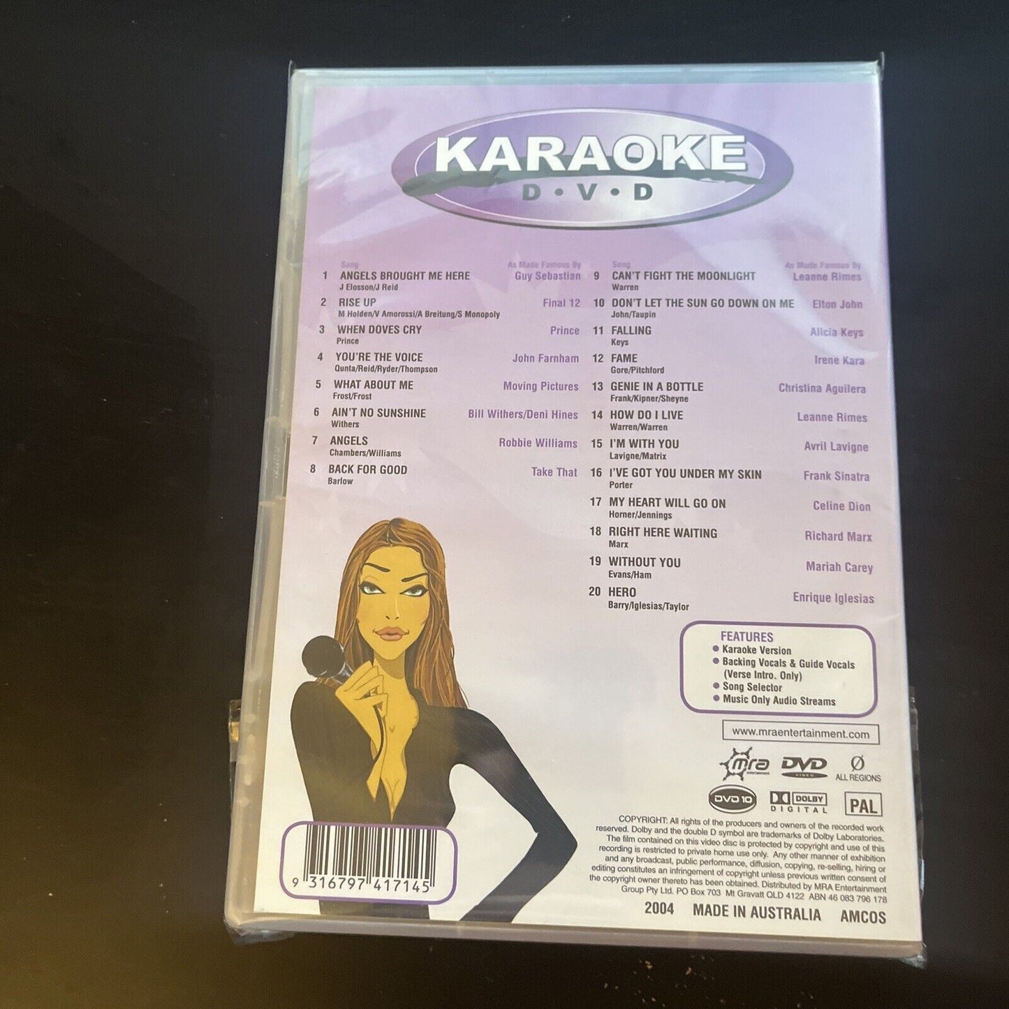 Karaoke DVD: Be Your Own Idol (DVD) NEW All Regions