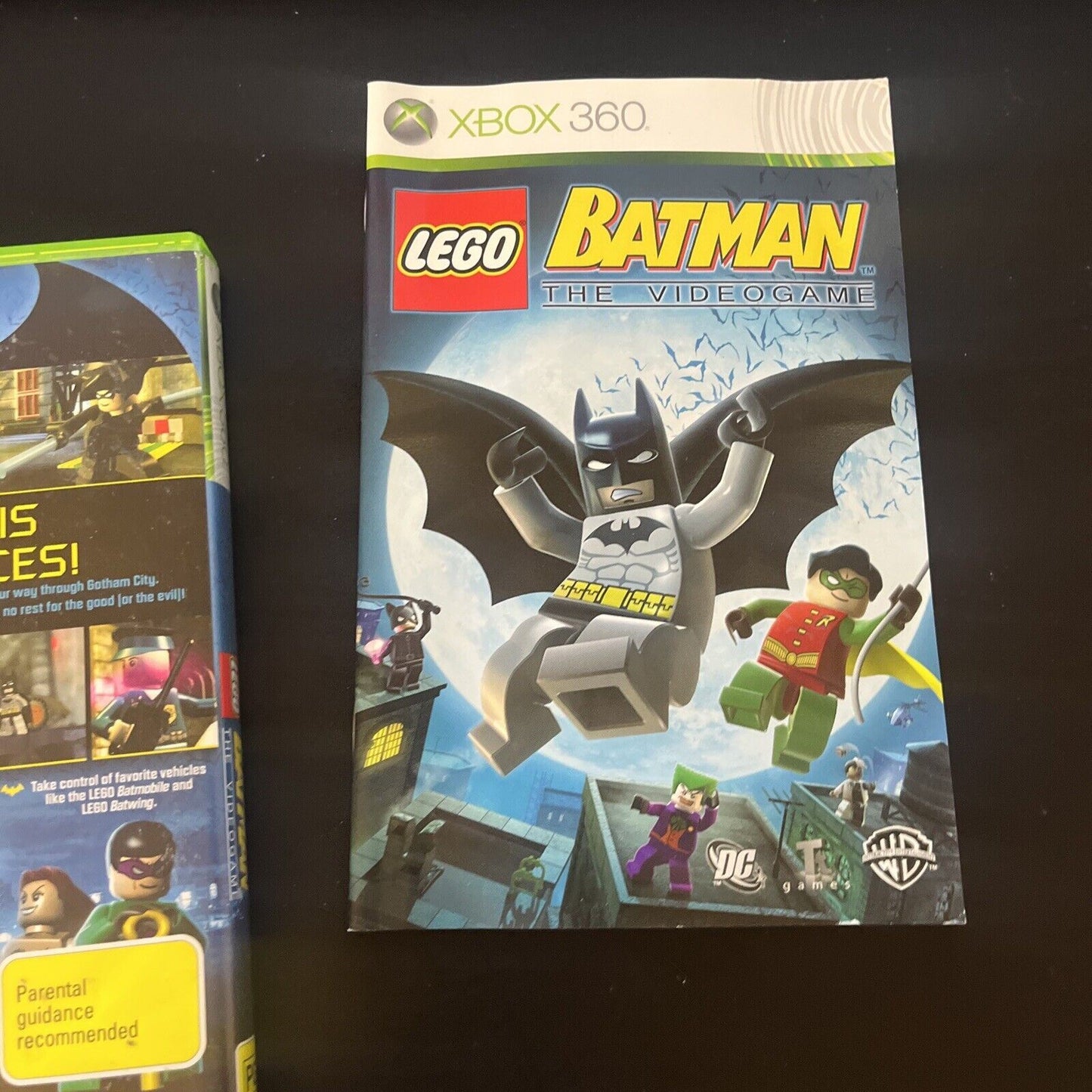 LEGO Batman The Videogame XBOX 360 With Manual PAL