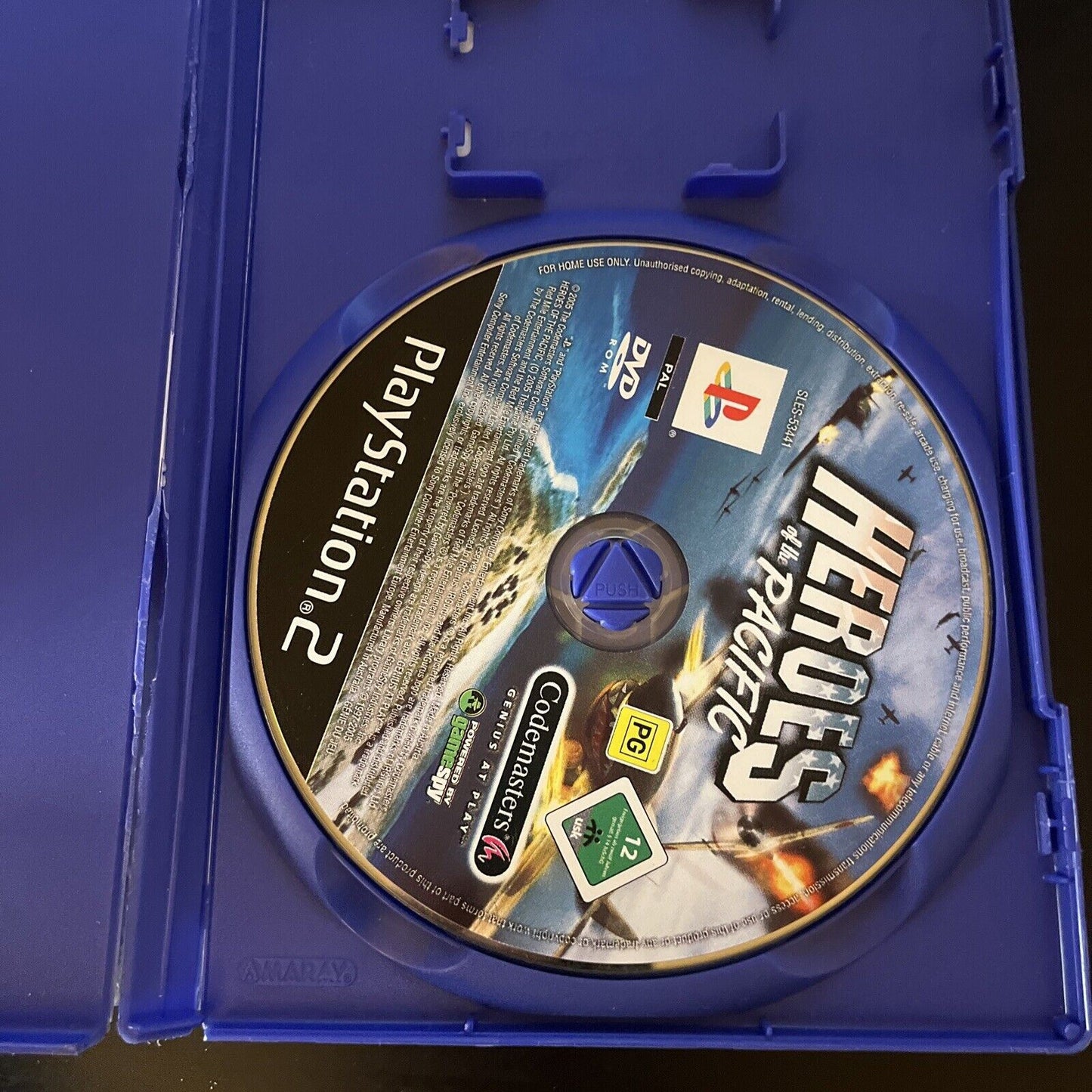 Heroes of the Pacific Sony Playstation 2 PS2 AUS PAL
