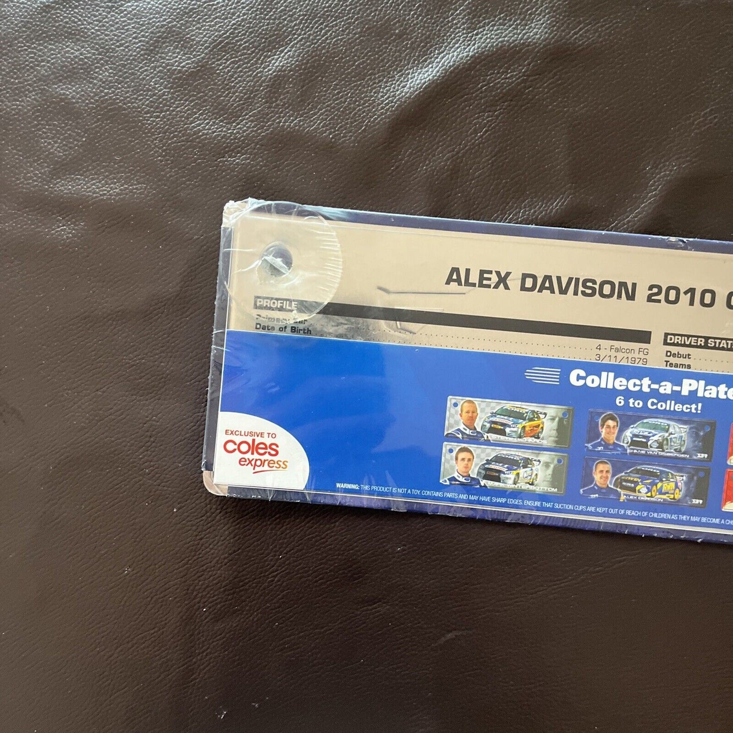 *New Sealed* Alex Davidson Name Plate 2010 Collection