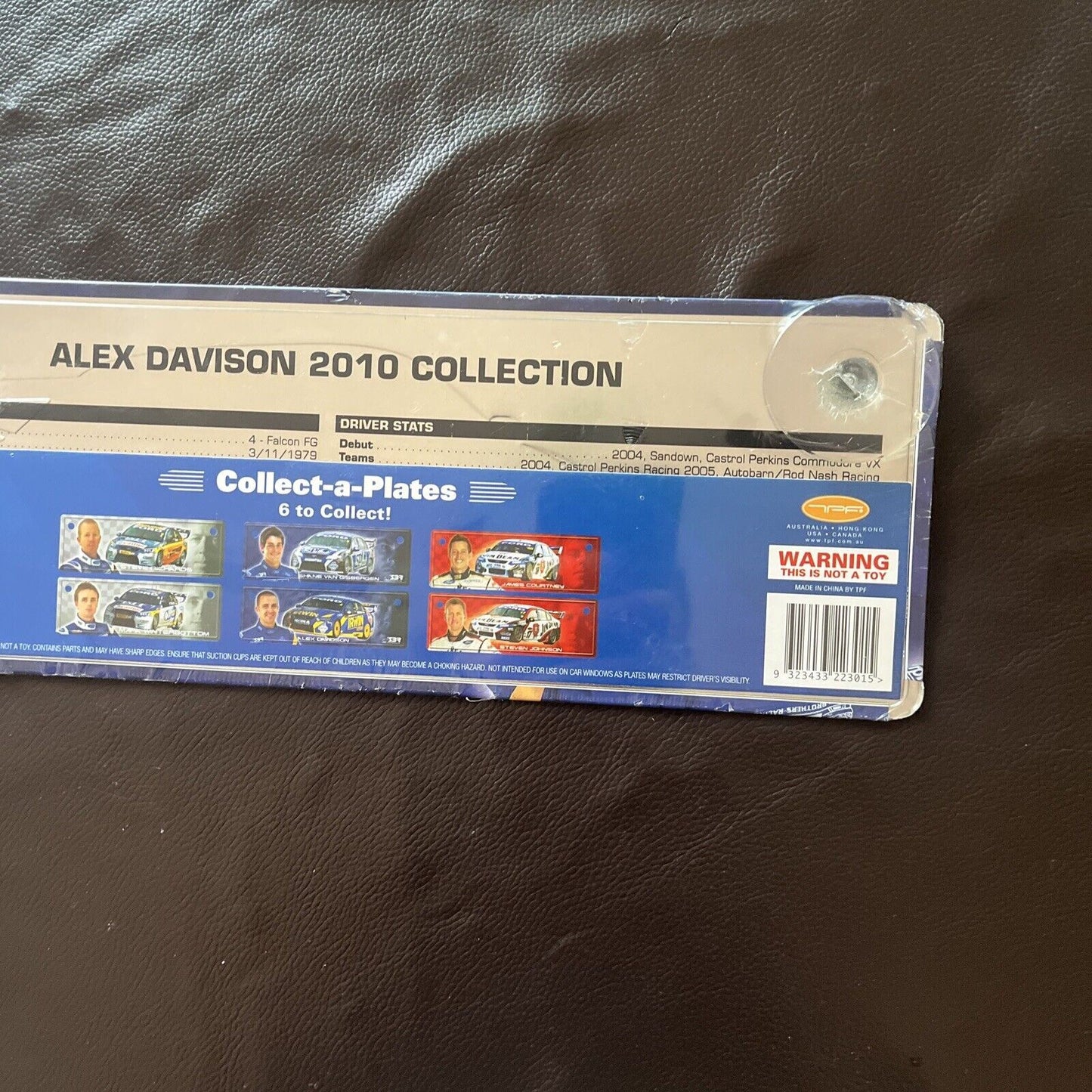 *New Sealed* Alex Davidson Name Plate 2010 Collection