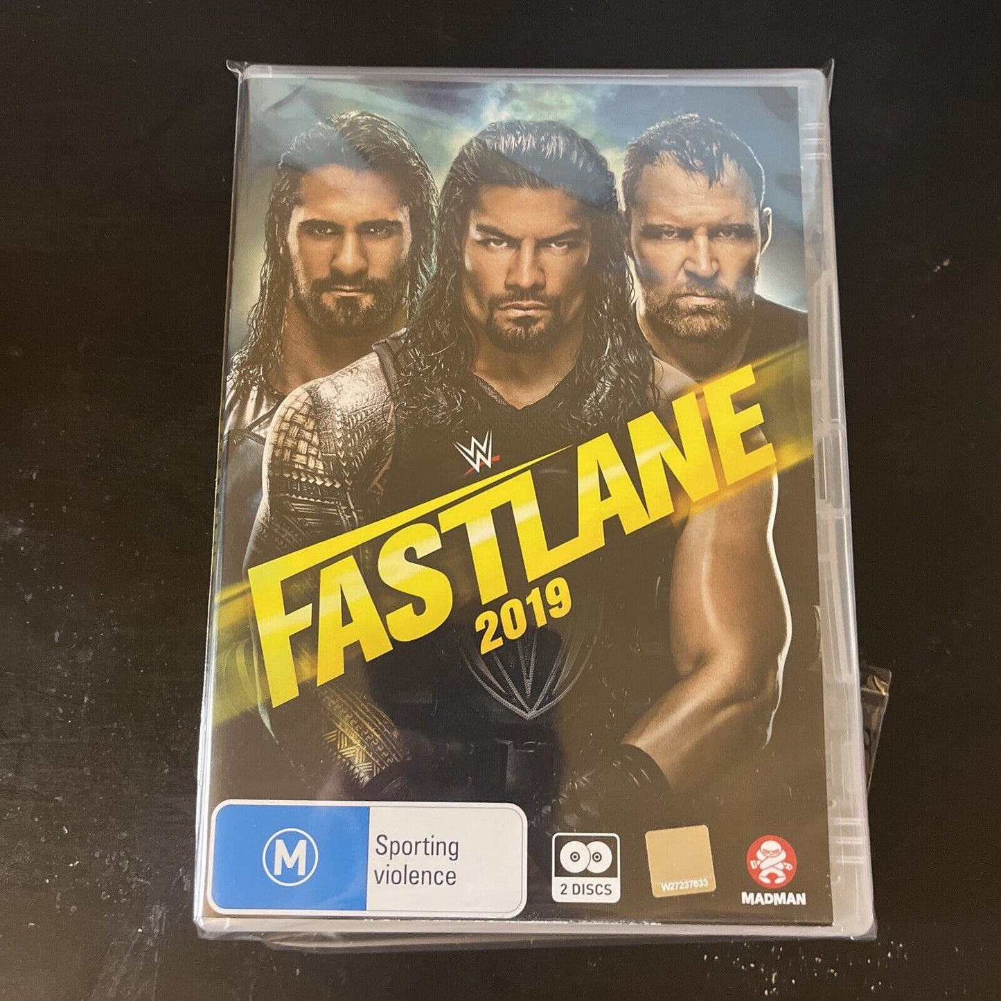 WWE - Fast Lane 2019 (DVD, 2019) Roman Reigns, Dean Ambrose NEW Region 4