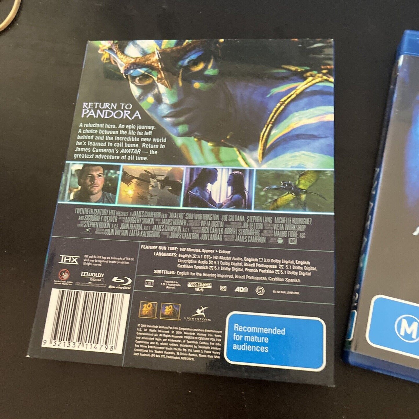 Avatar (Blu-ray, 2009) Sam Worthington, Zoe Saldana, Sigourney Weaver Region B