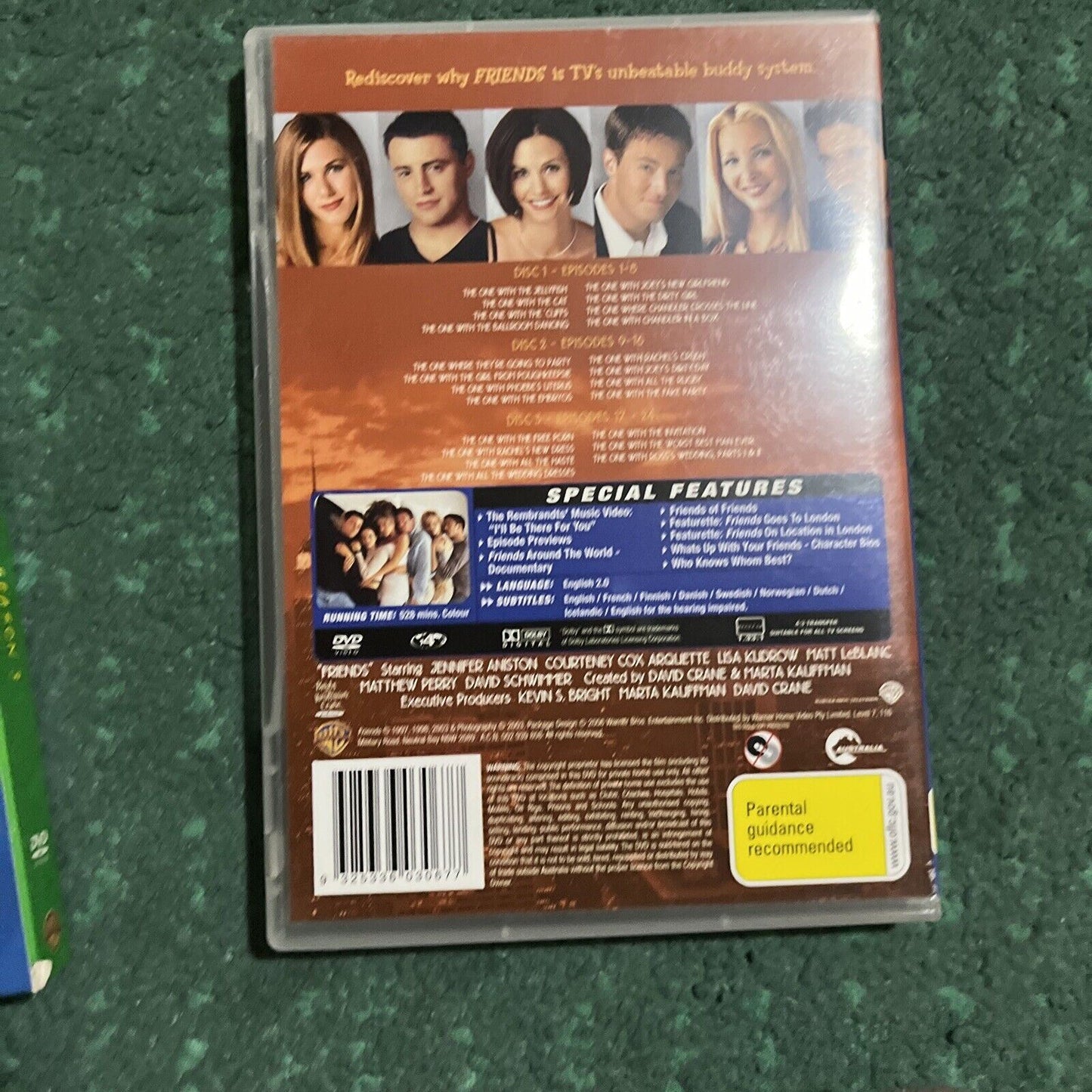 Friends - Complete Season 1,2,3,4,5,6,7,8,9,10 DVD Region 4