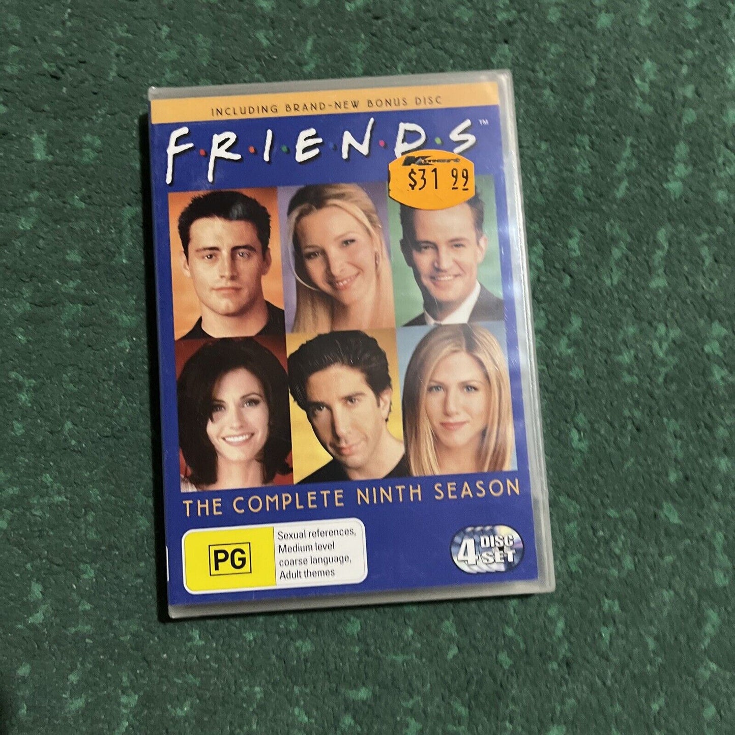 Friends - Complete Season 1,2,3,4,5,6,7,8,9,10 DVD Region 4