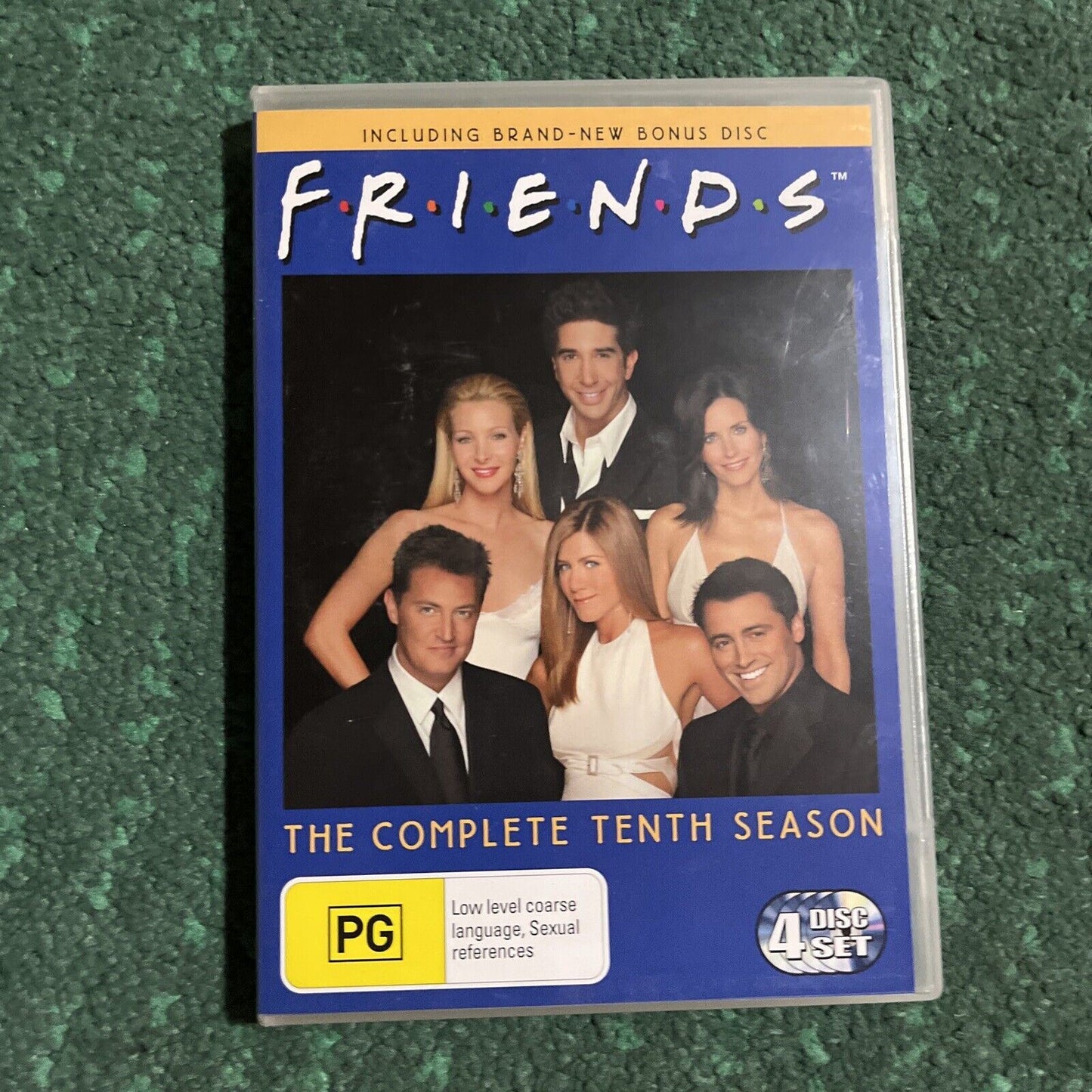Friends - Complete Season 1,2,3,4,5,6,7,8,9,10 DVD Region 4