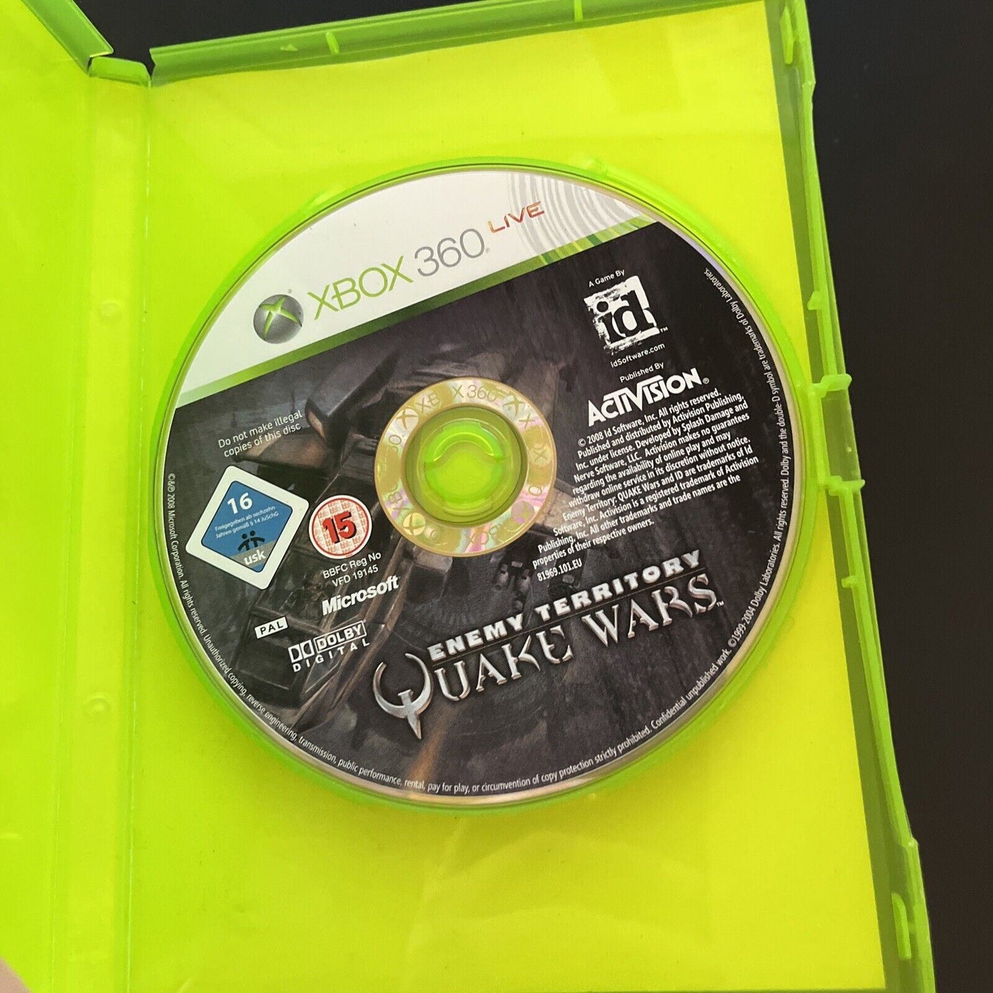 Enemy Territory: Quake Wars - Microsoft Xbox 360 Game  PAL