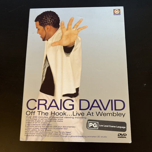 Craig David - Off The Hook...Live At Wembley (DVD, 2001) Region 4