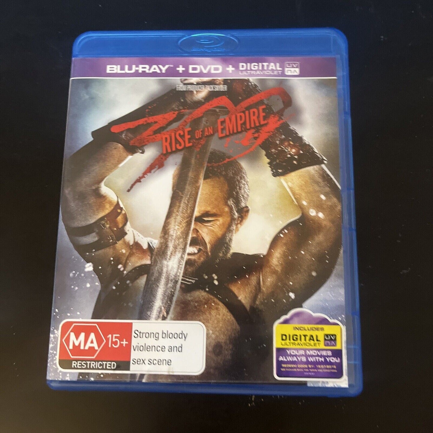 300 & 300 - Rise Of An Empire (Blu-ray, 2014, 2-Disc) Region B