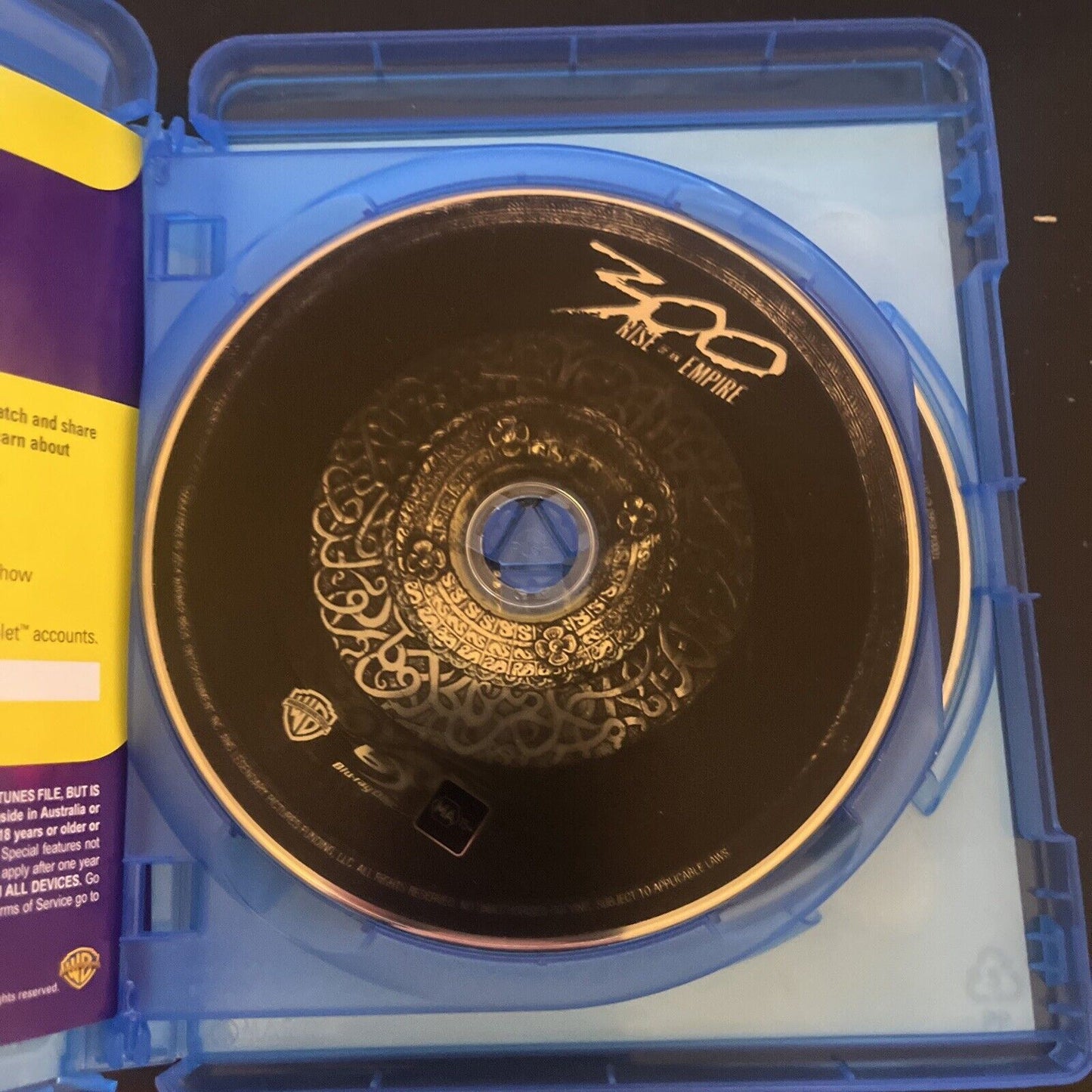 300 & 300 - Rise Of An Empire (Blu-ray, 2014, 2-Disc) Region B