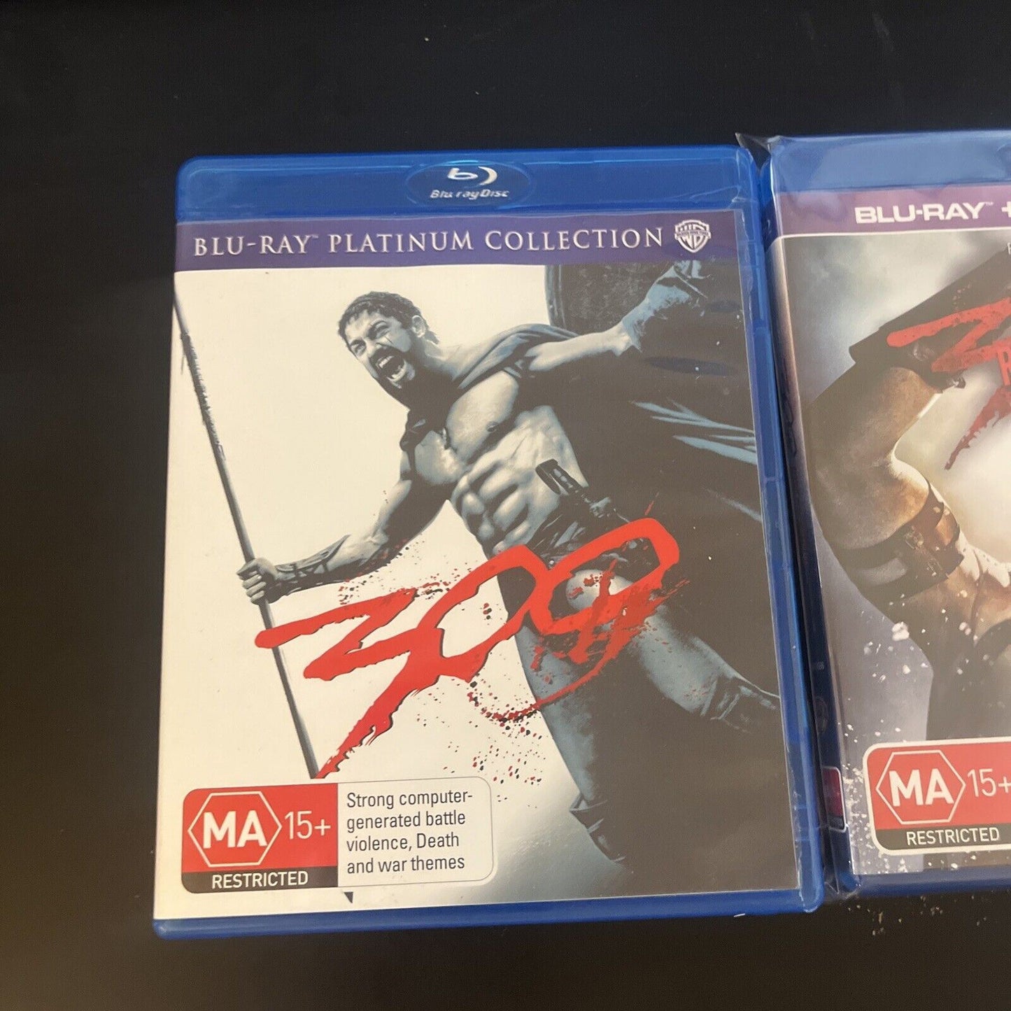 300 & 300 - Rise Of An Empire (Blu-ray, 2014, 2-Disc) Region B