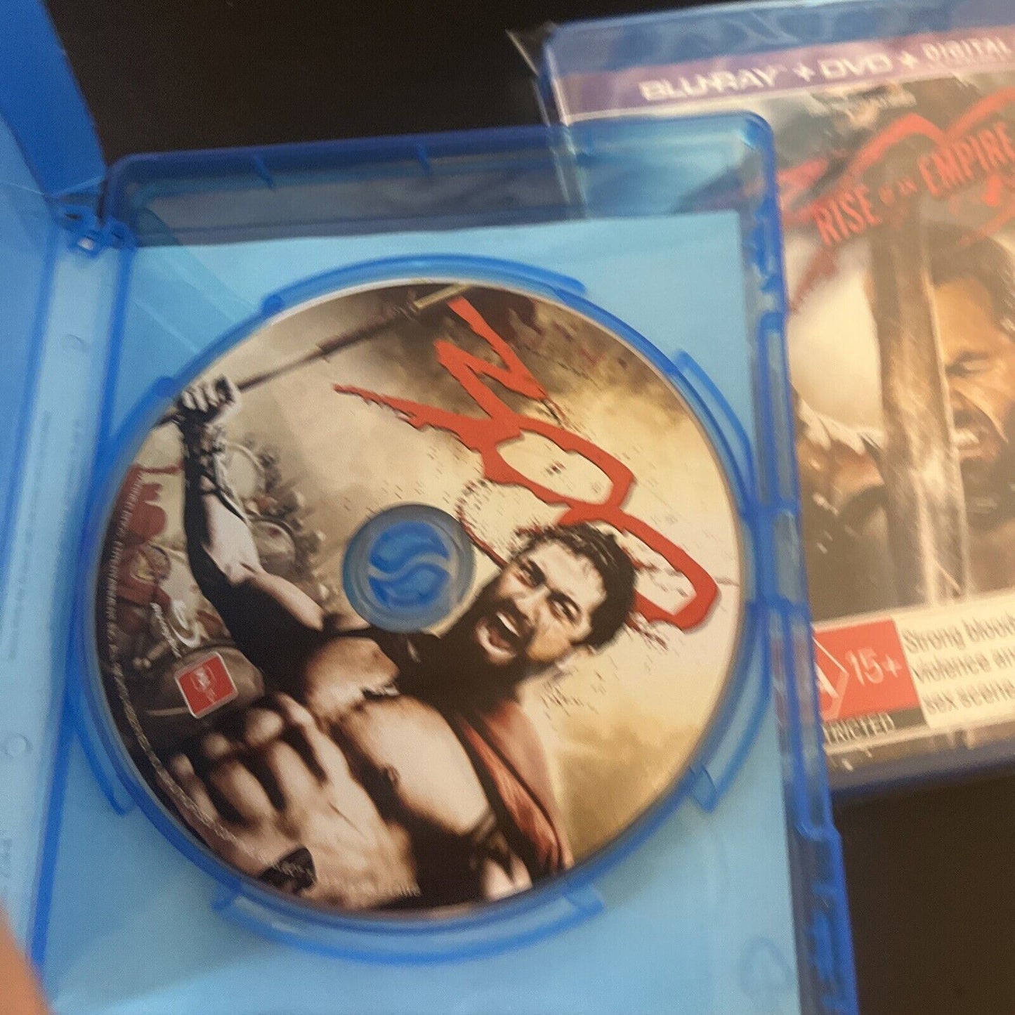 300 & 300 - Rise Of An Empire (Blu-ray, 2014, 2-Disc) Region B