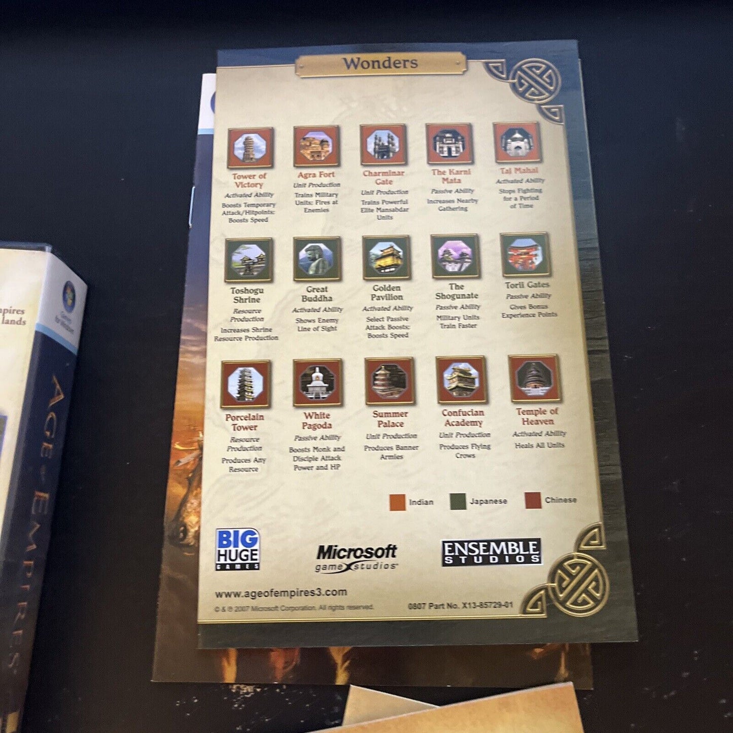 Age Of Empires 3 III Complete Collection War Chiefs Asian Dynasties PC CDROM
