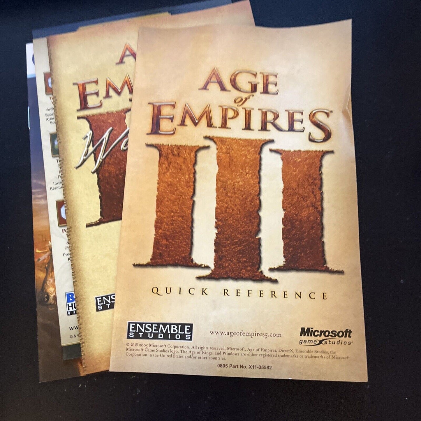 Age Of Empires 3 III Complete Collection War Chiefs Asian Dynasties PC CDROM