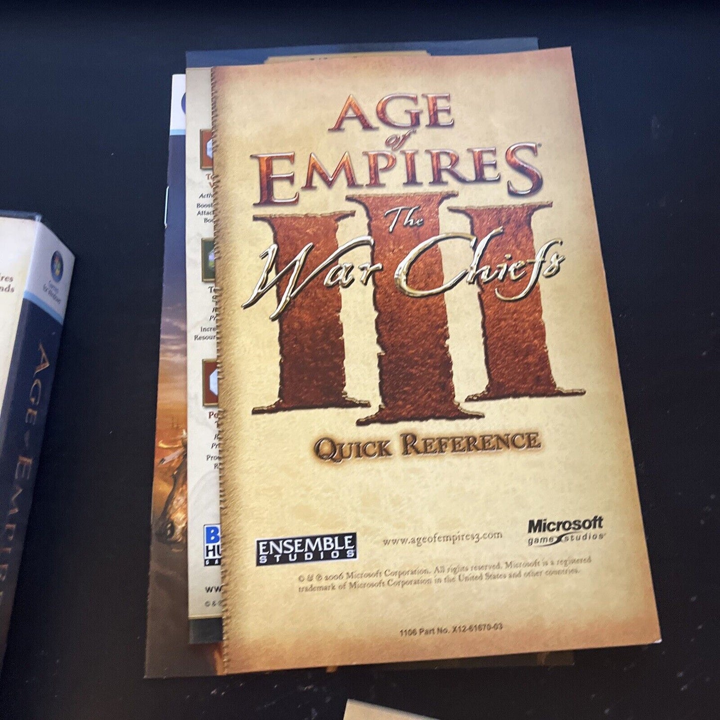 Age Of Empires 3 III Complete Collection War Chiefs Asian Dynasties PC CDROM